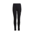 Linear Tight Mädchen - schwarz,