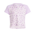 AOP T-Shirt Mädchen - rosa, lila