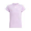 3Stripes T-Shirt Mädchen - rosa, weiß