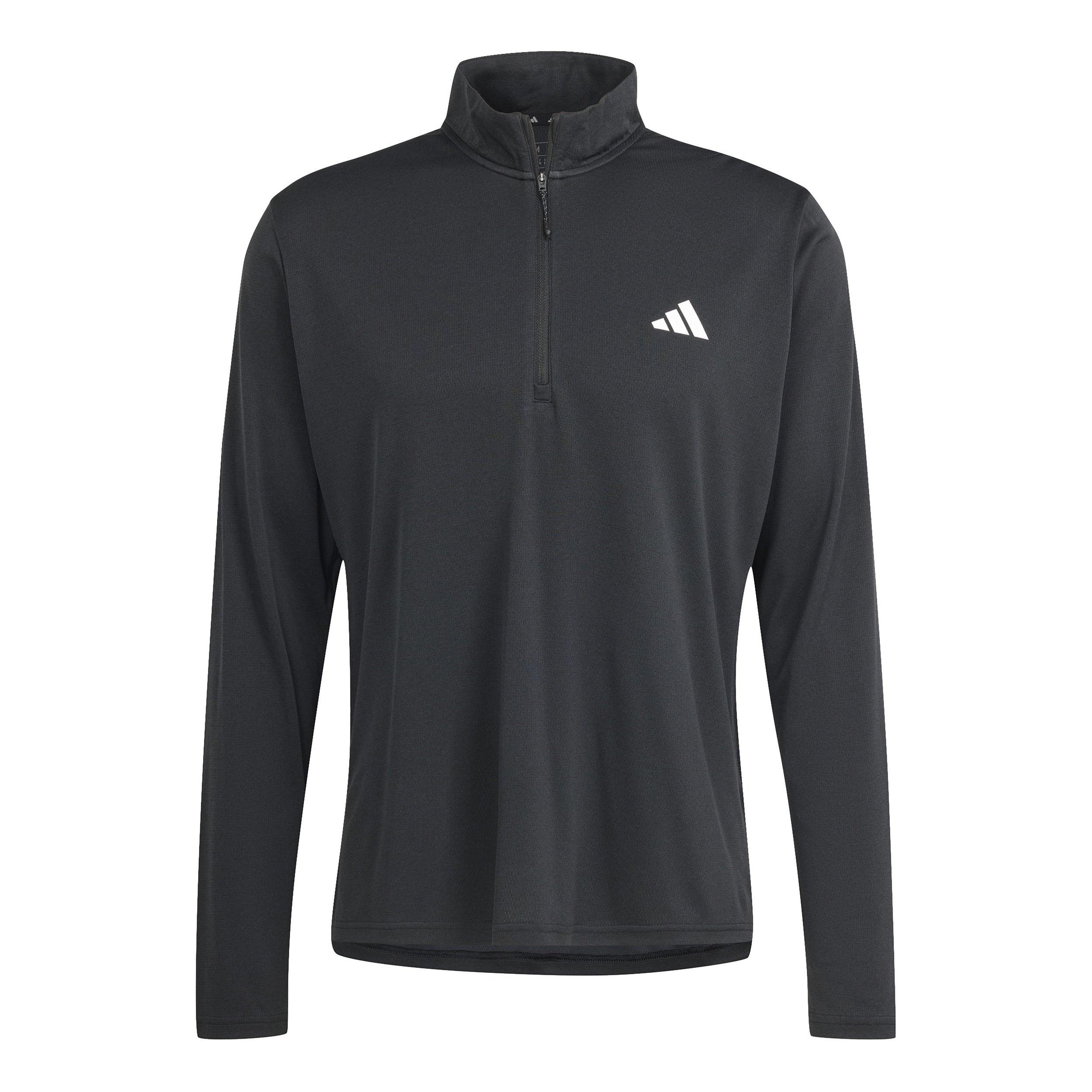 adidas Essentials 1/4 Zip Long Sleeve Men-Black