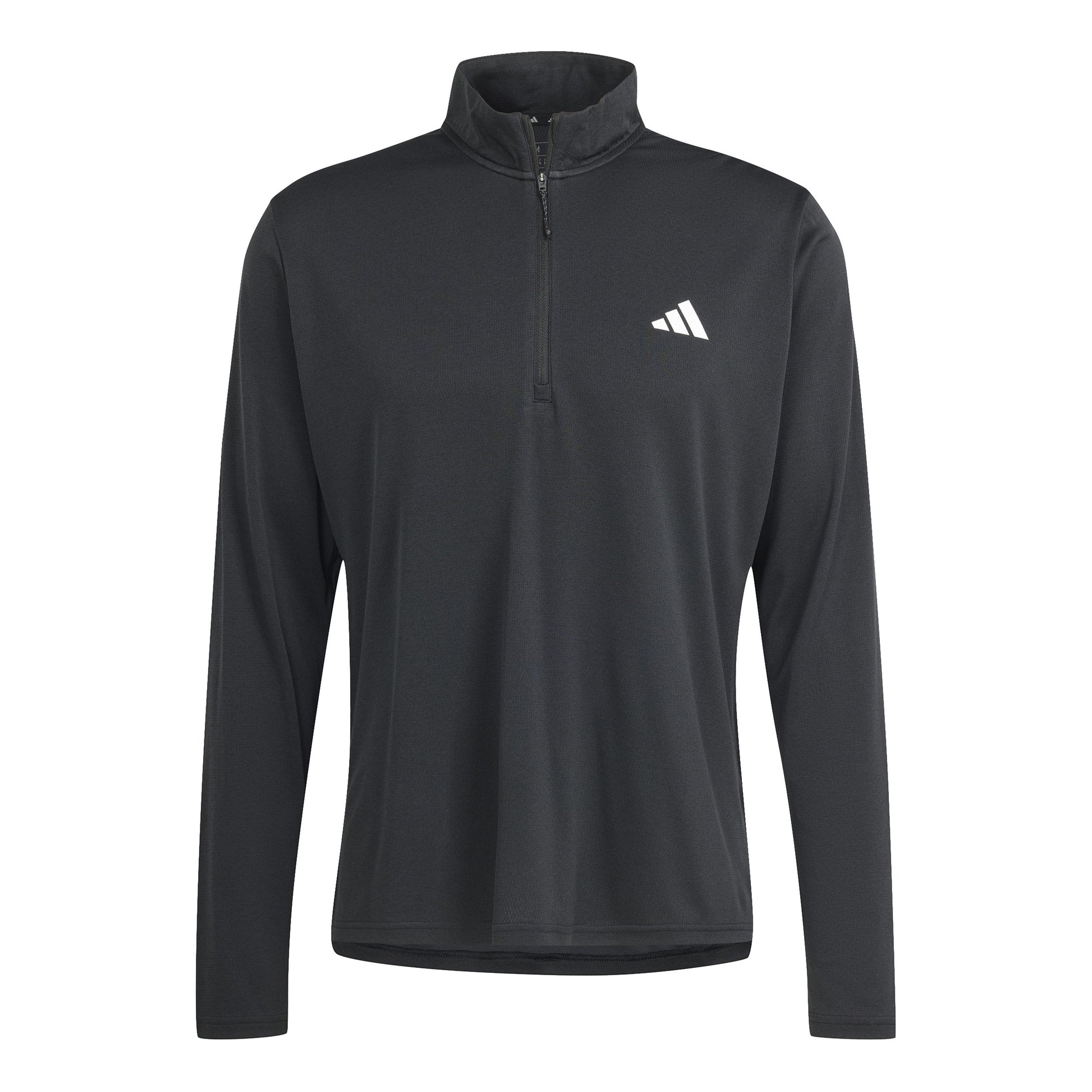 adidas Essentials 1/4 Zip Long Sleeve Men-Black