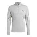 Essentials 1/4 Zip Long sleeve Men - lightgrey,