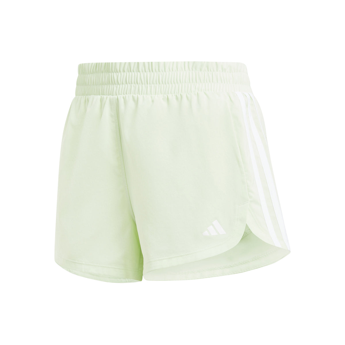adidas Pacer Woven mid Shorts Women - light green,