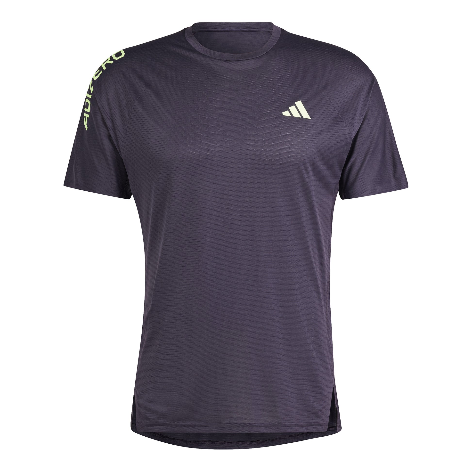 adidas Adizero Running shirt Men - violet, light green