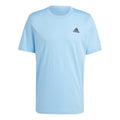 Sleeveless Single Jersey T-Shirt Men - light blue, black