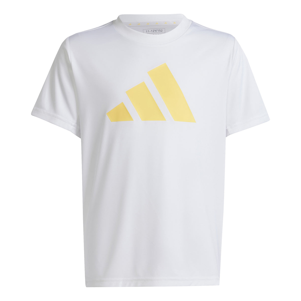 adidas Training  ES Logo T-Shirt Jungen - weiß, orange
