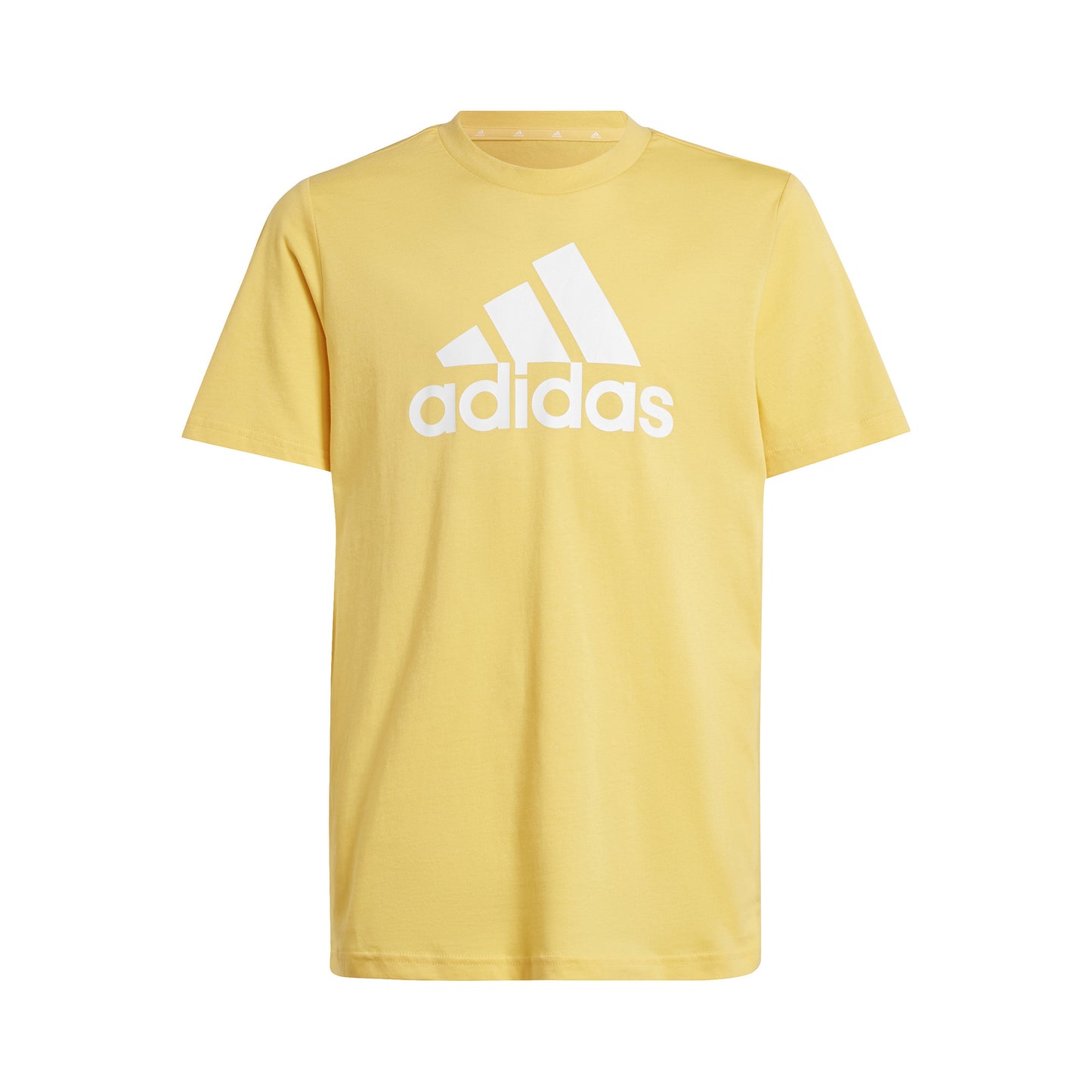 adidas Big Logo T-Shirt Boys - yellow, white