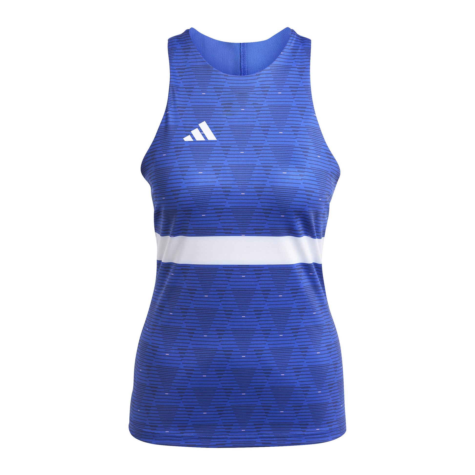 adidas Y Tank-Top Damen-Blau,Weiß