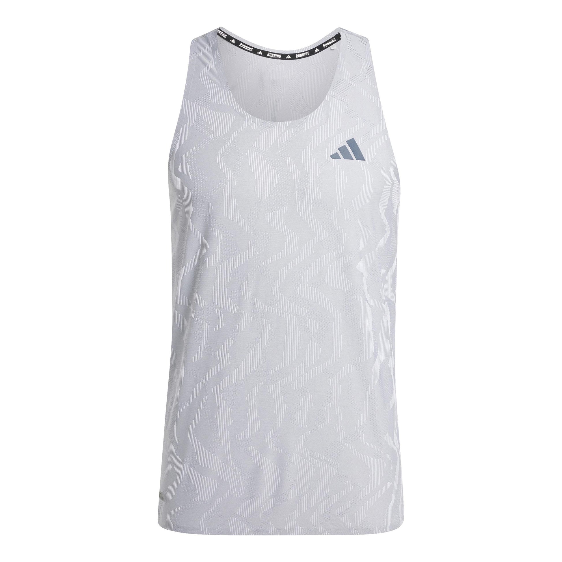 adidas Ultimate Engineered Running Shirt Men-Silver