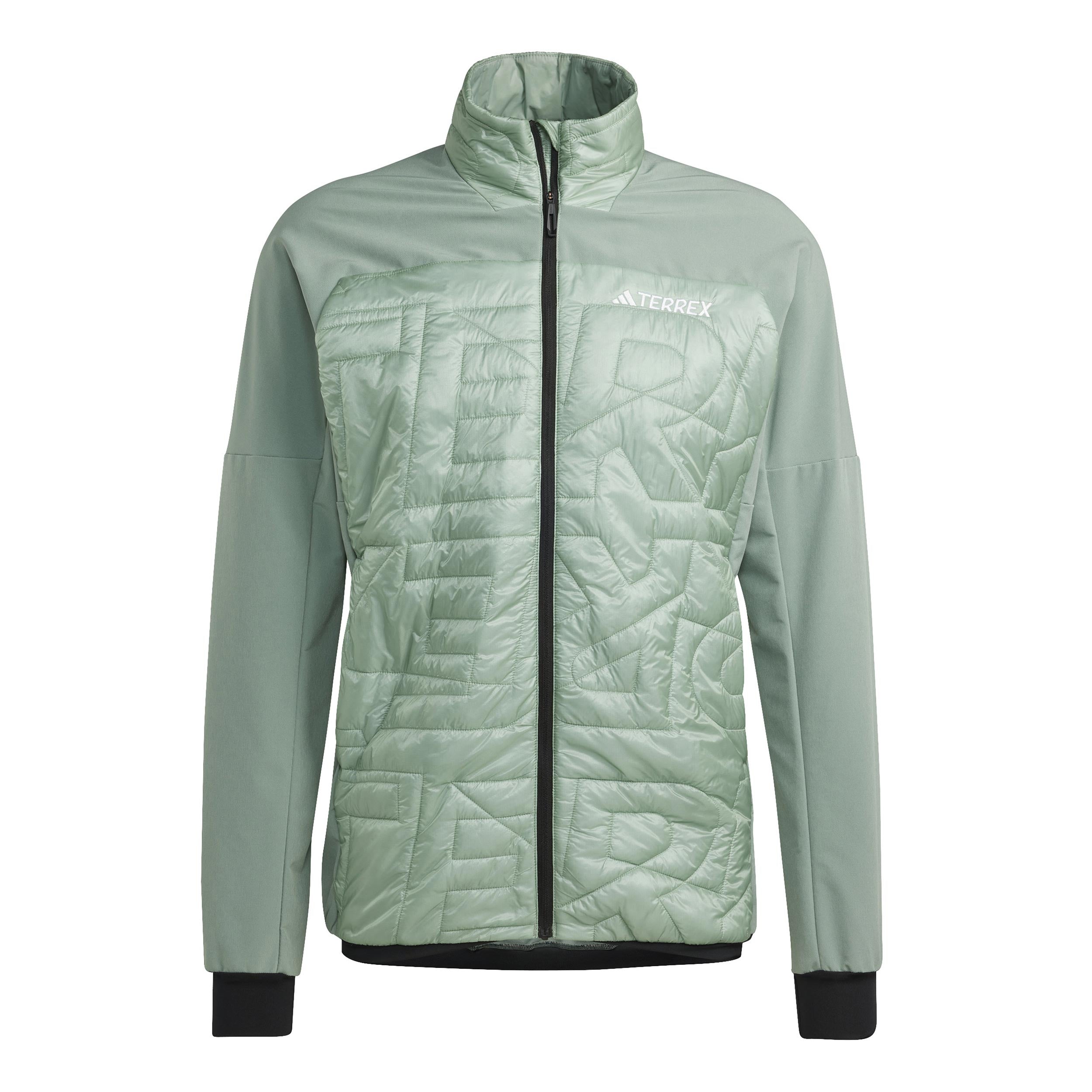 adidas Terrex XPR Varil Hybrid Running Jacket Men-Green
