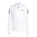 Own The Run B Half-Zip Long sleeve Men - white,
