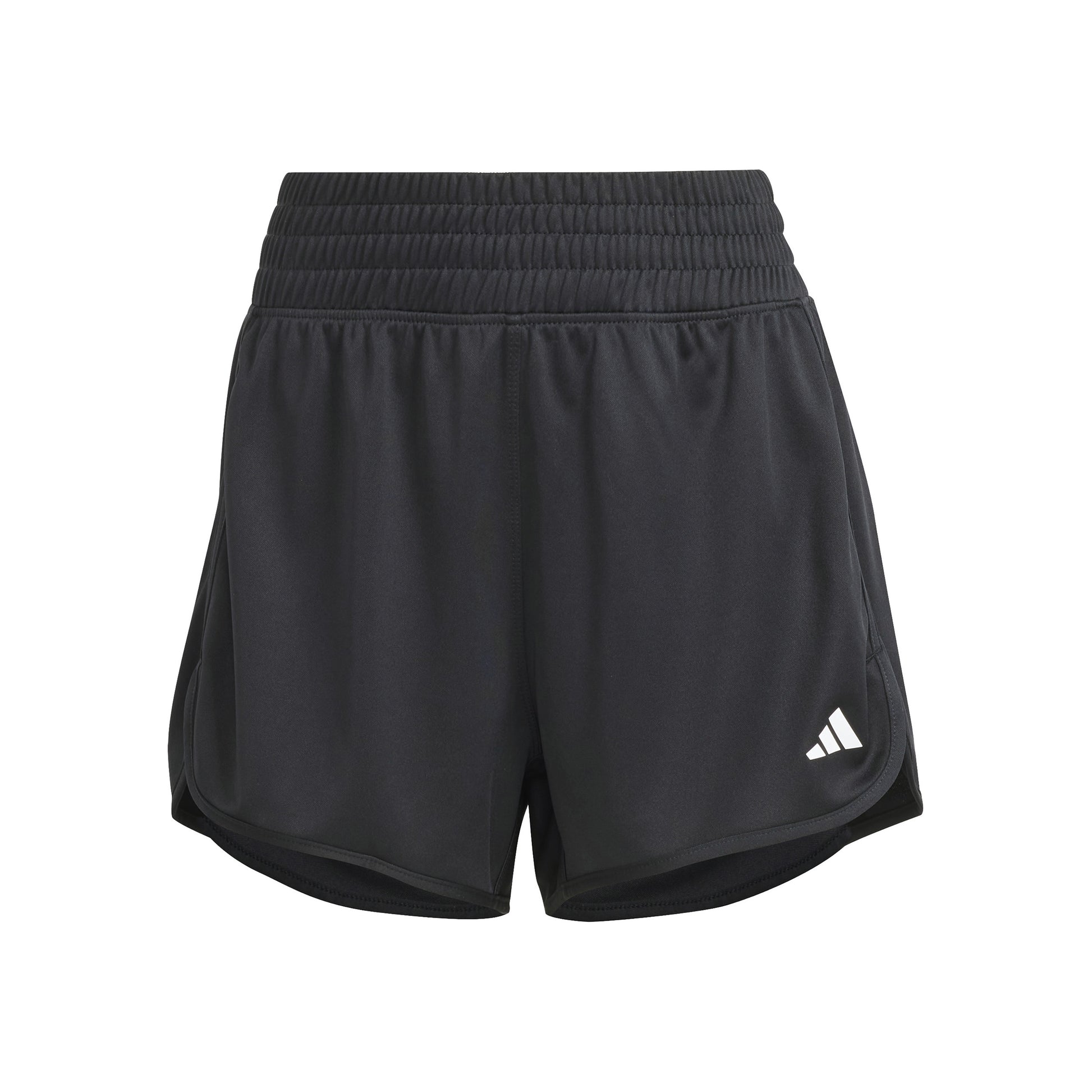 adidas Pacer Knit High-Rise Shorts Damen-Schwarz