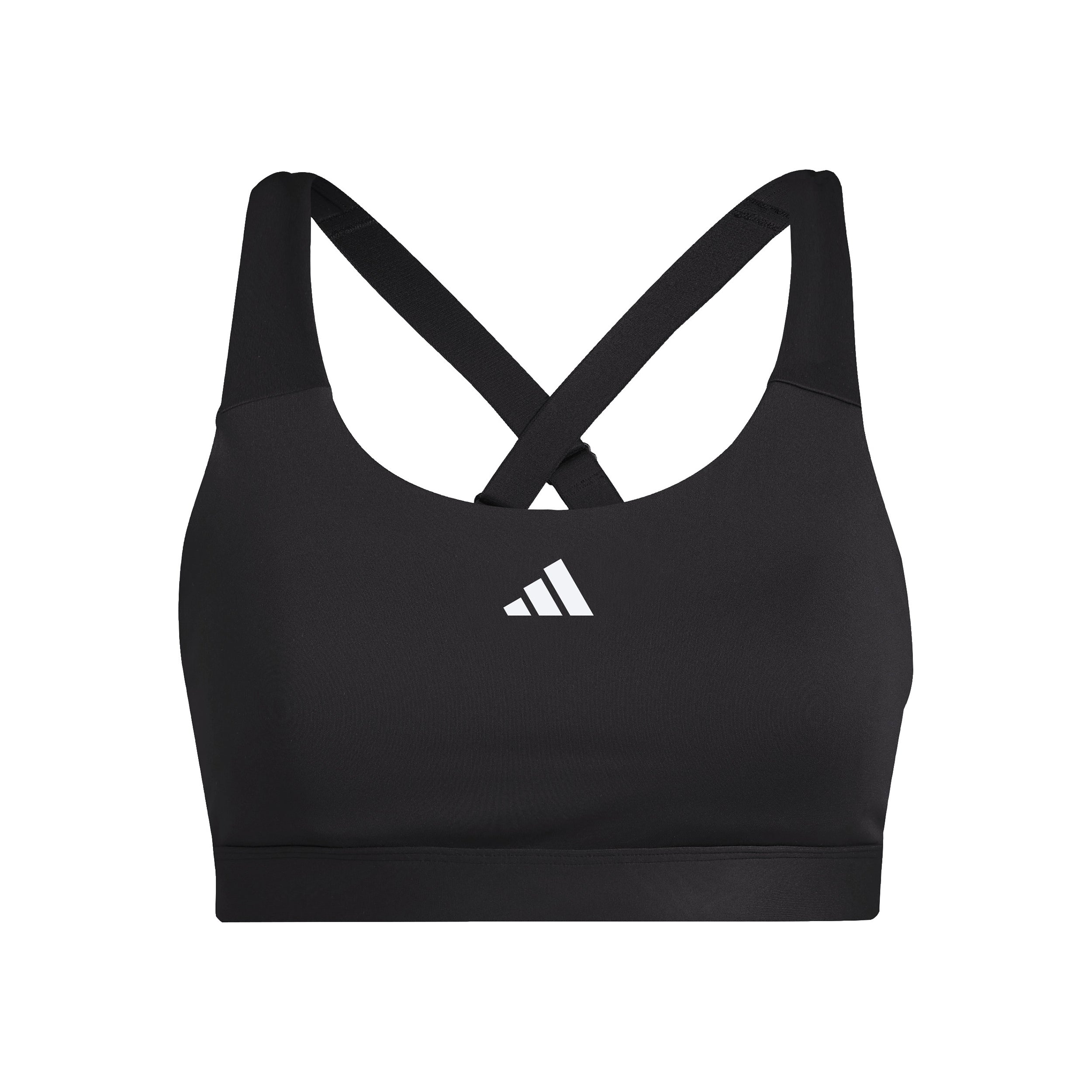 adidas Training High Support Sport-BH Damen - schwarz