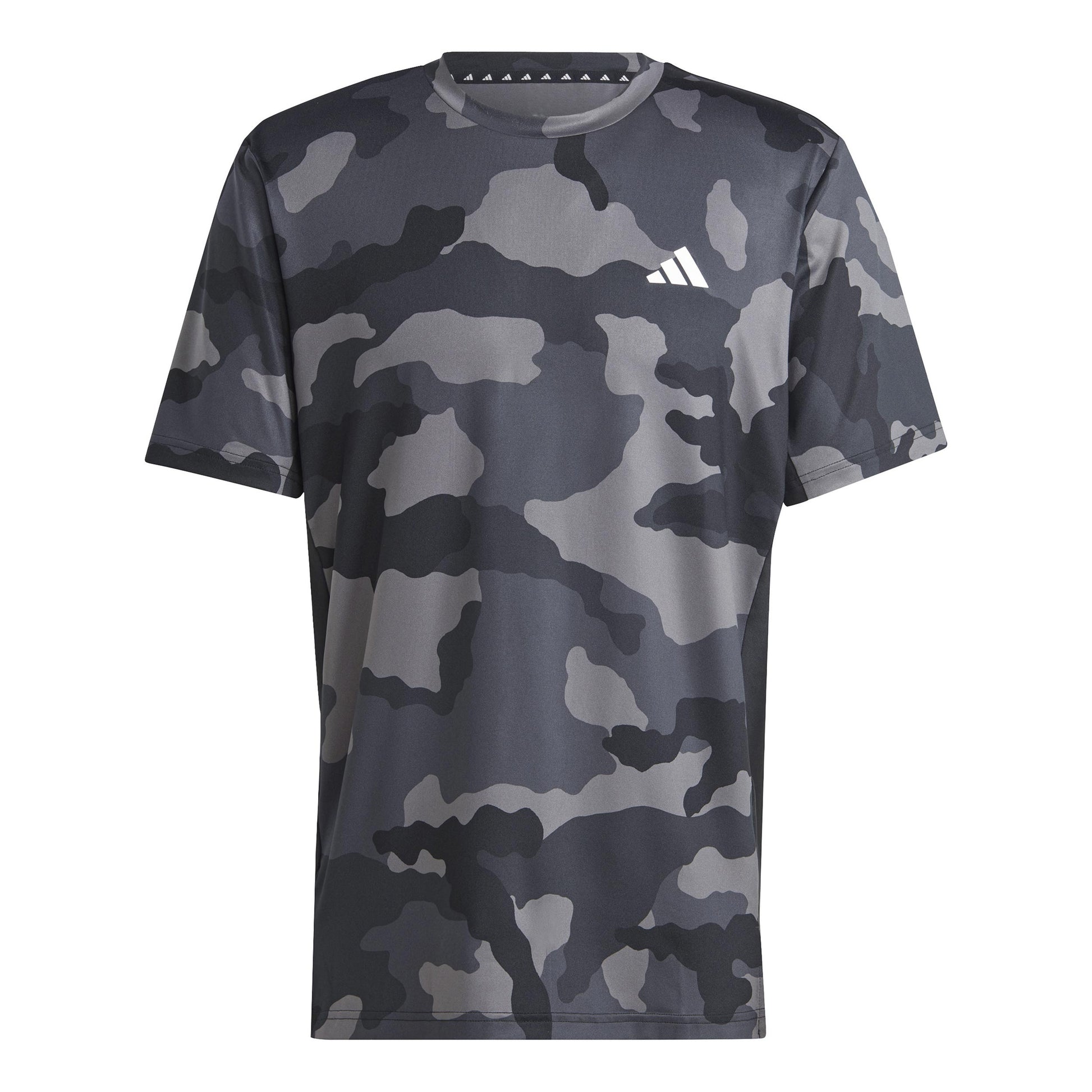 adidas Camo AOP T-Shirt Men - black, grey