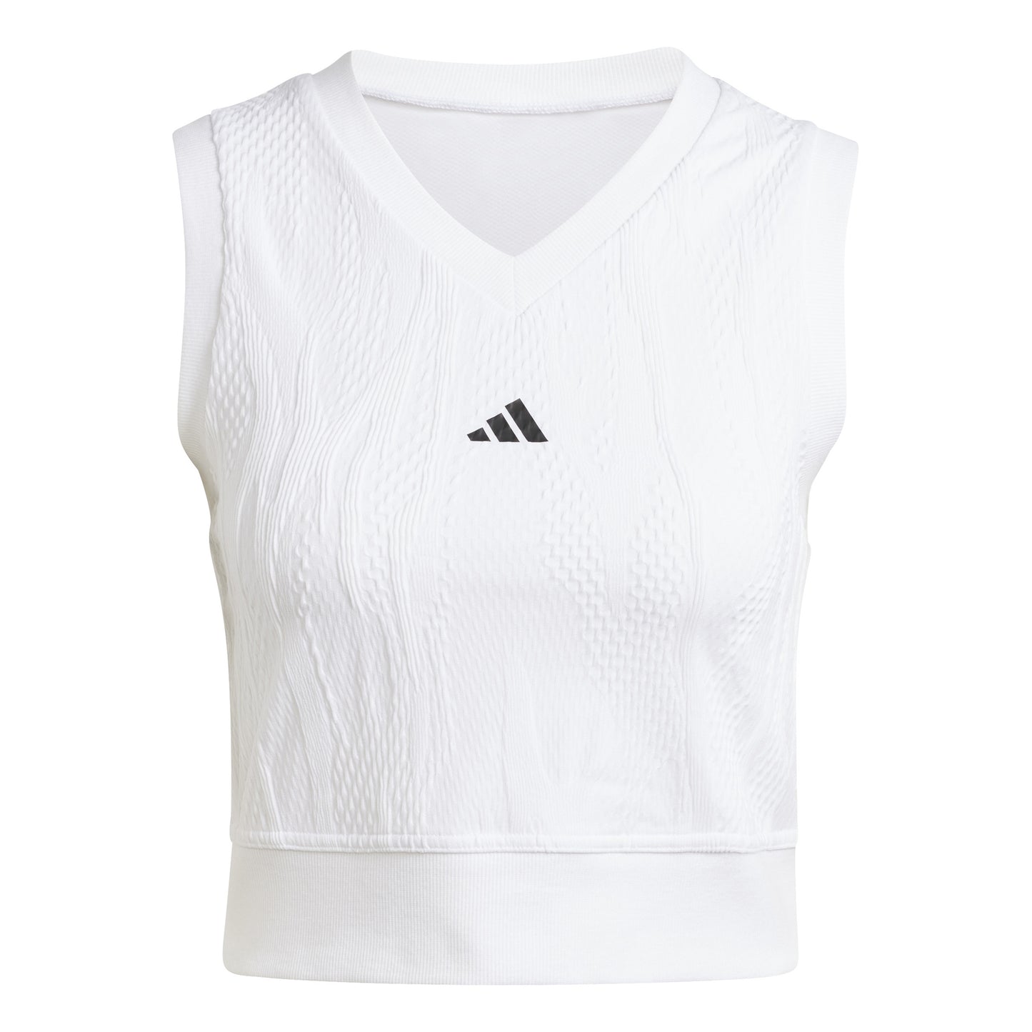 adidas Crop Pro Tank top Women - white,