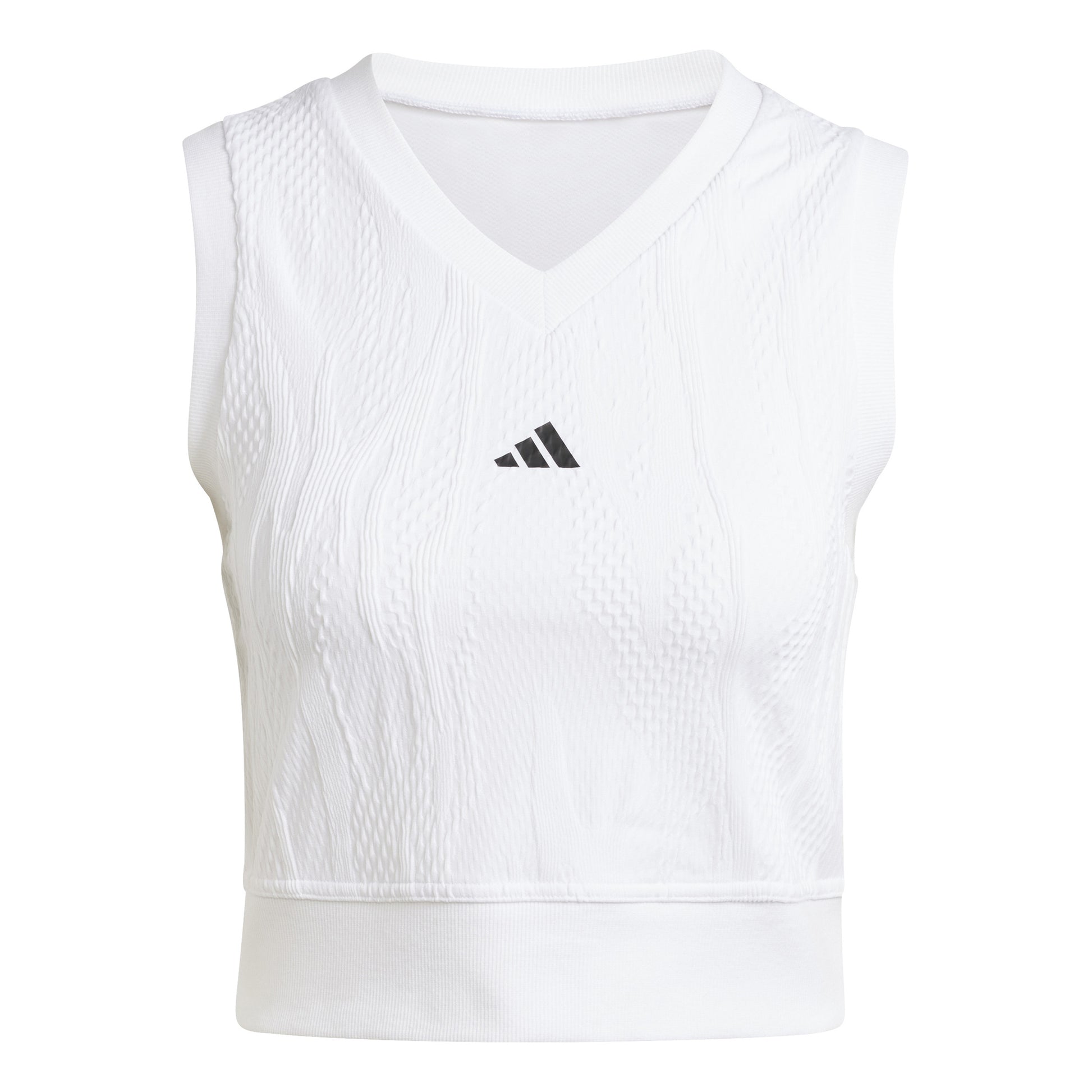 adidas Crop Pro Tank top Women - white,