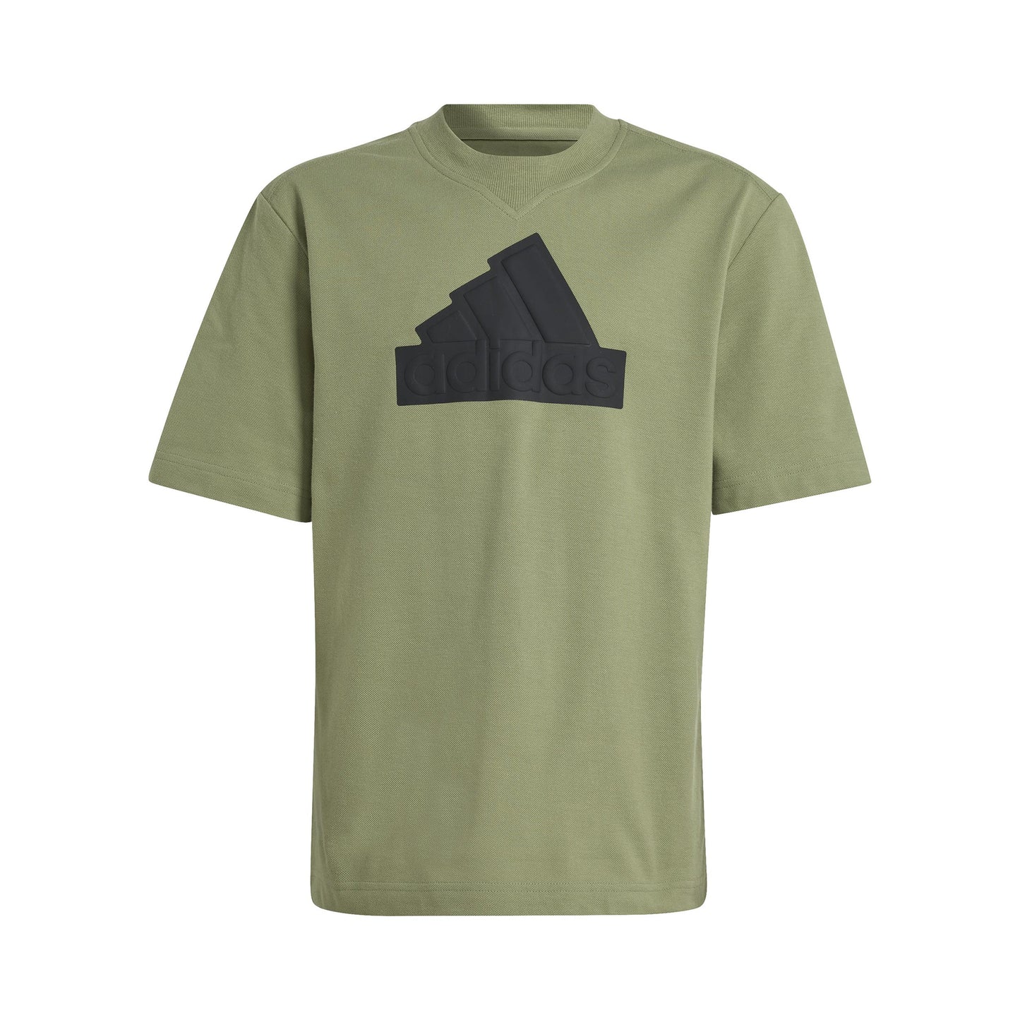 adidas Future Icon Logo T-Shirt Kinder - salbei, schwarz