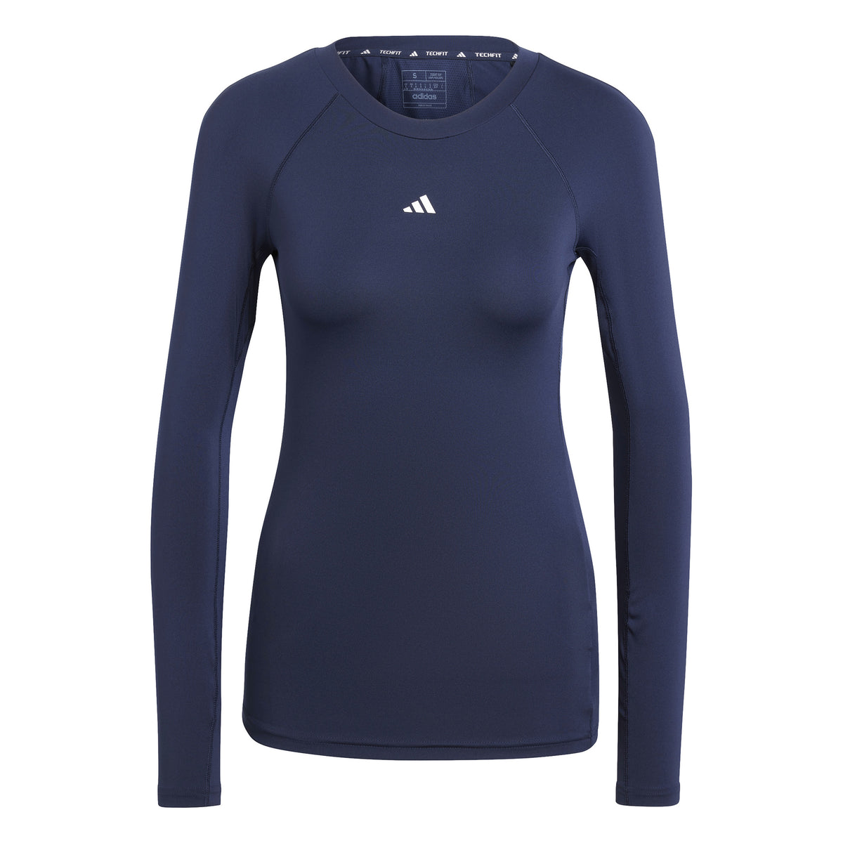 adidas Tech-Fit Longsleeve Damen - dunkelblau,