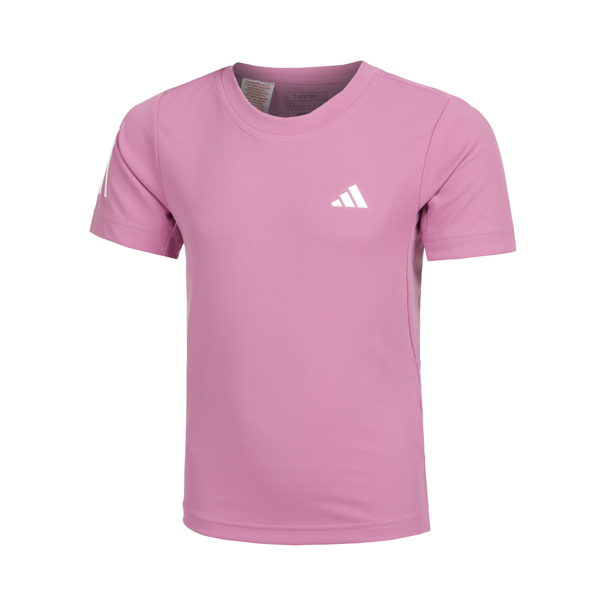 adidas Club 3 Stripes T-Shirt Jungen - berry,