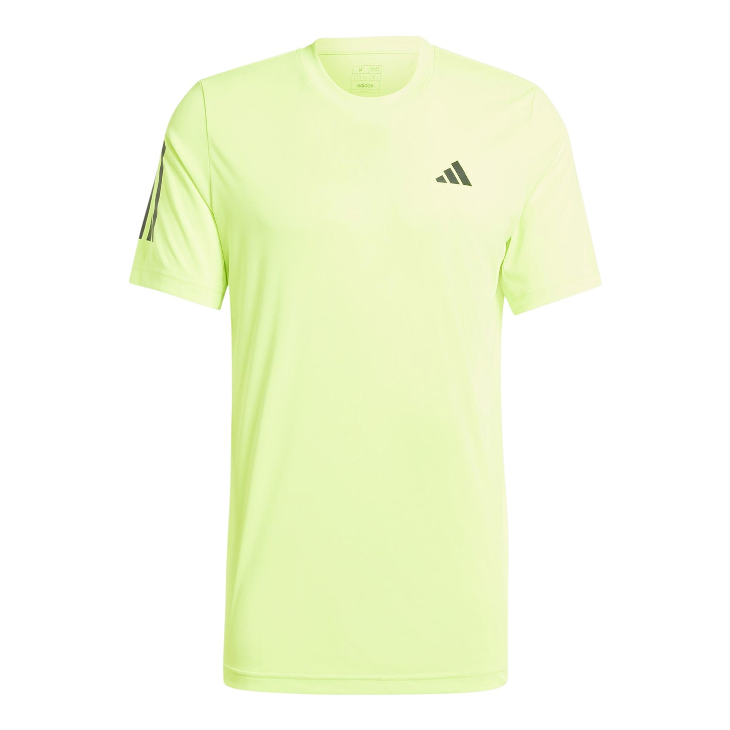 adidas Club 3Stripes T-Shirt Herren - limette,