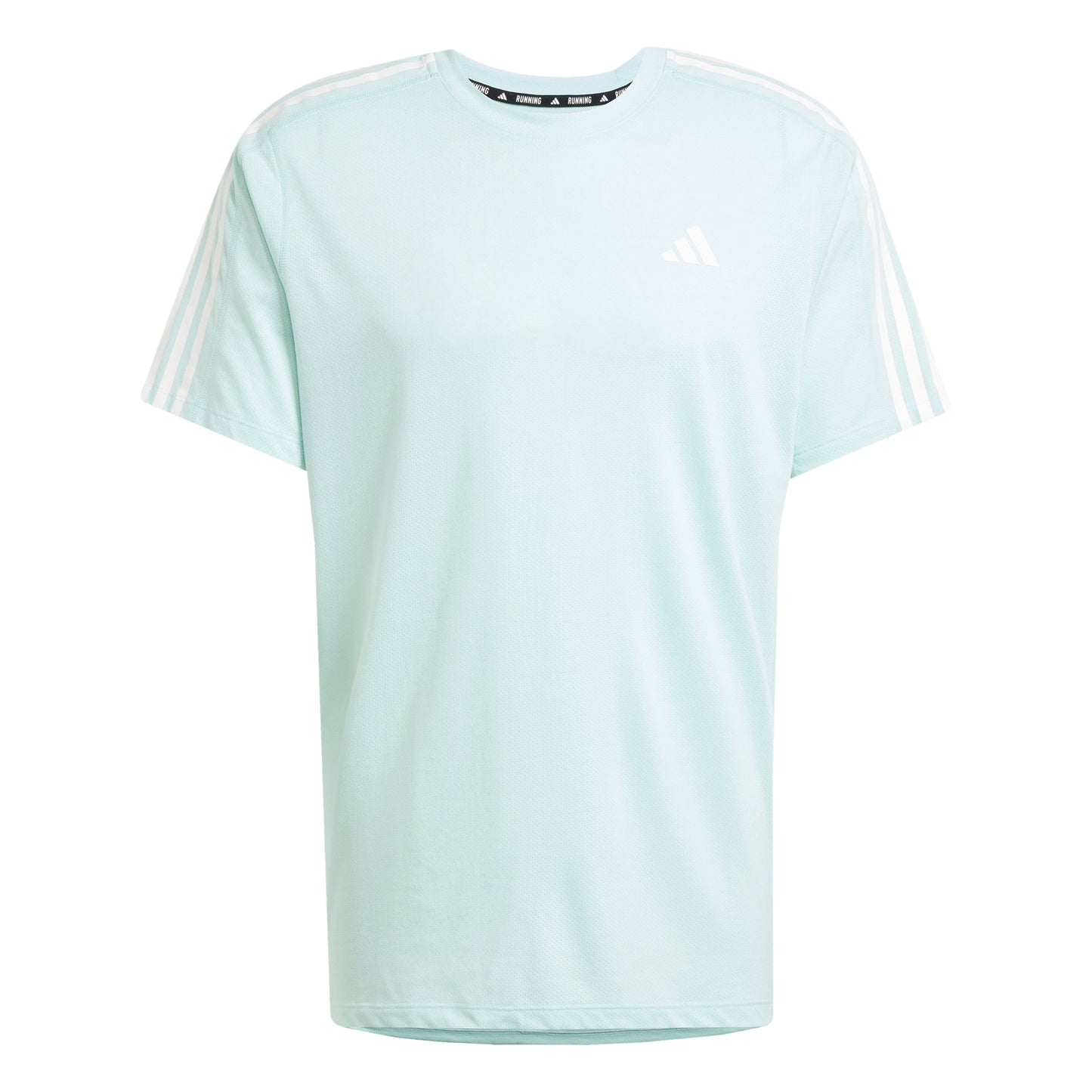 adidas Own The Run 3S Laufshirt Herren-Grün