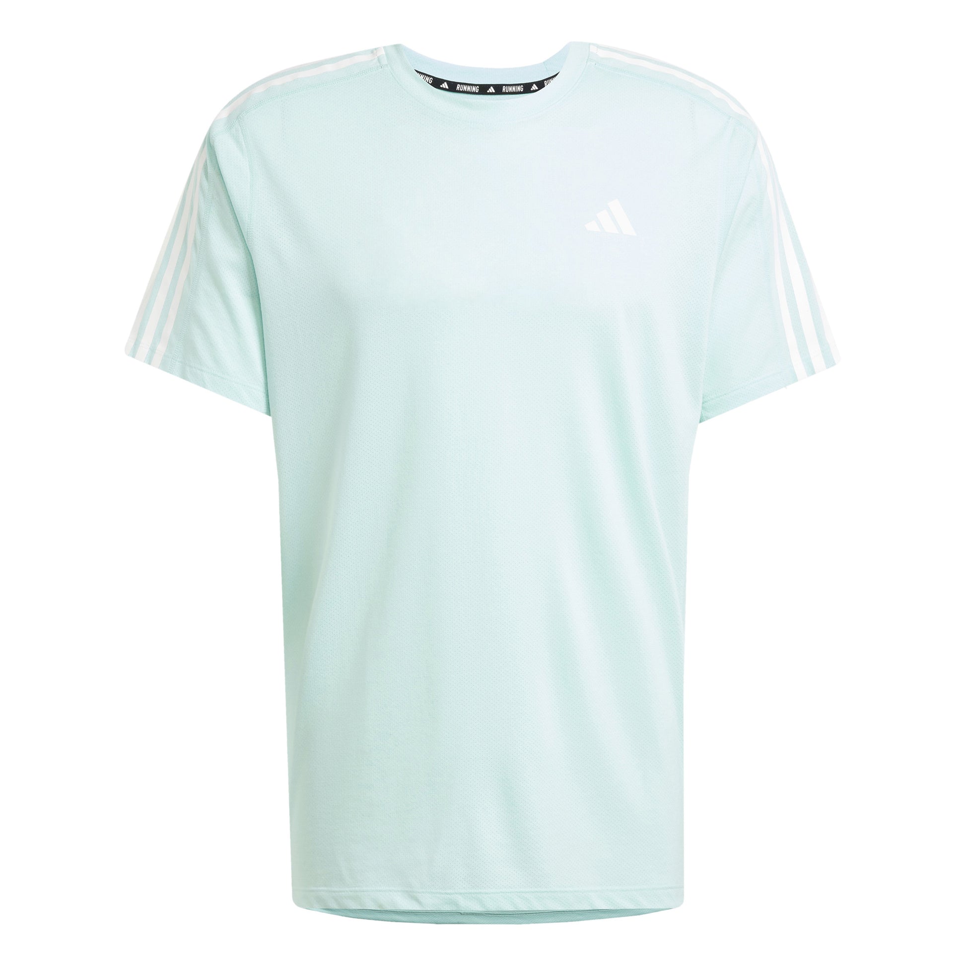adidas Own The Run 3S Laufshirt Herren-Grün