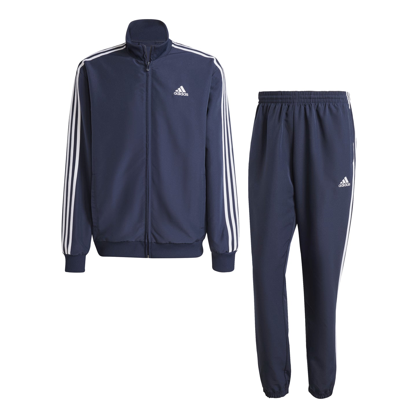 adidas 3Stripes Woven Tracksuit Men-Dark Blue,White
