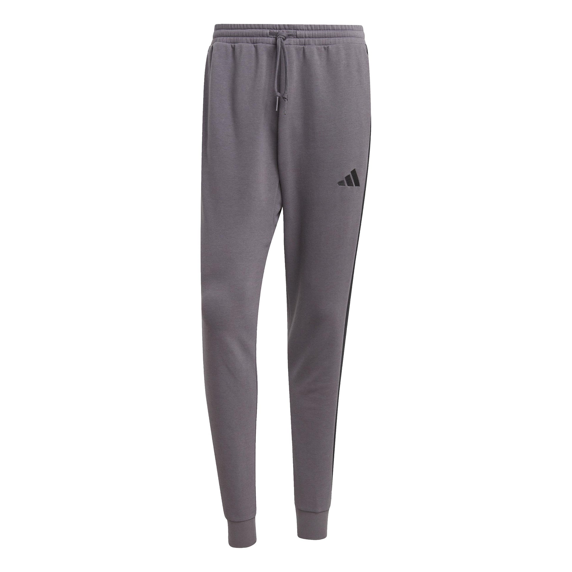 adidas 3Stripes French Terry Training Pants Men-Dark Grey,Black