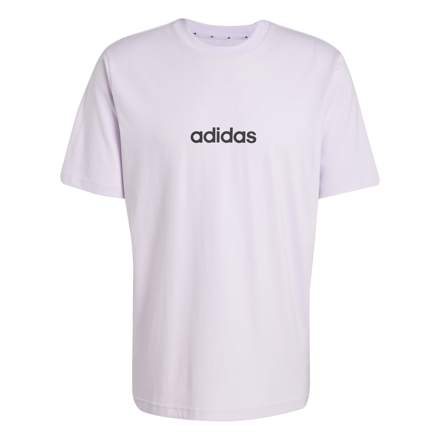 adidas Linear  Single Jersey T-Shirt Men - lilac,