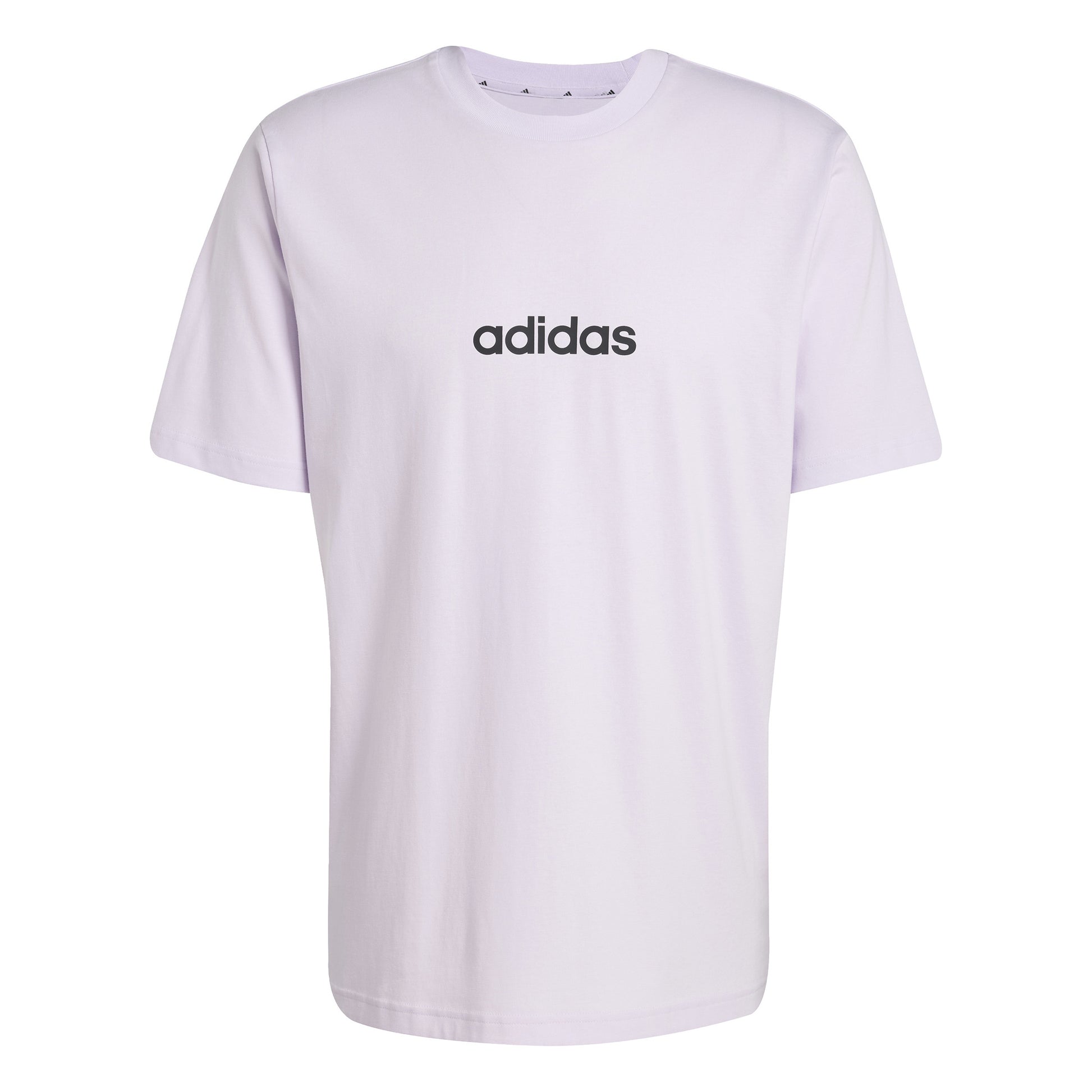 adidas Linear  Single Jersey T-Shirt Men - lilac,