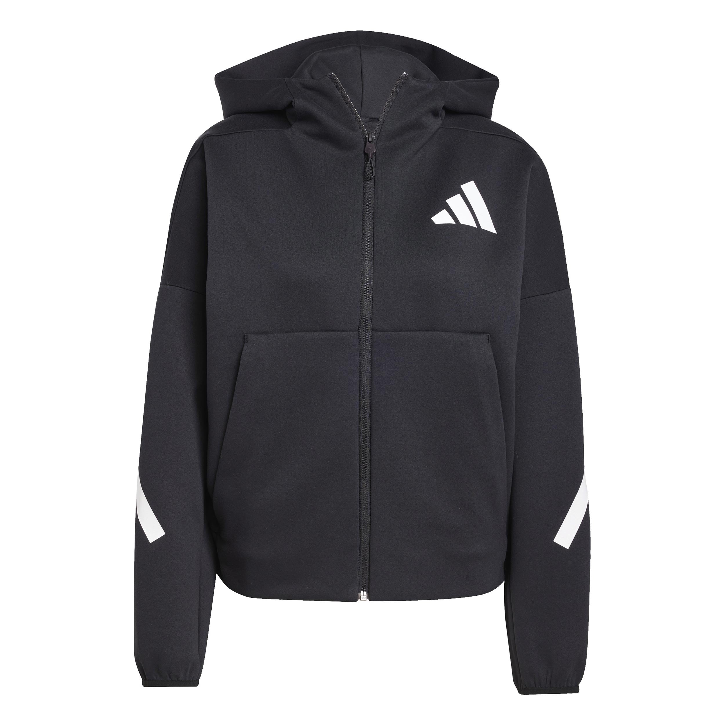 adidas Training Jacket Women-Black,White