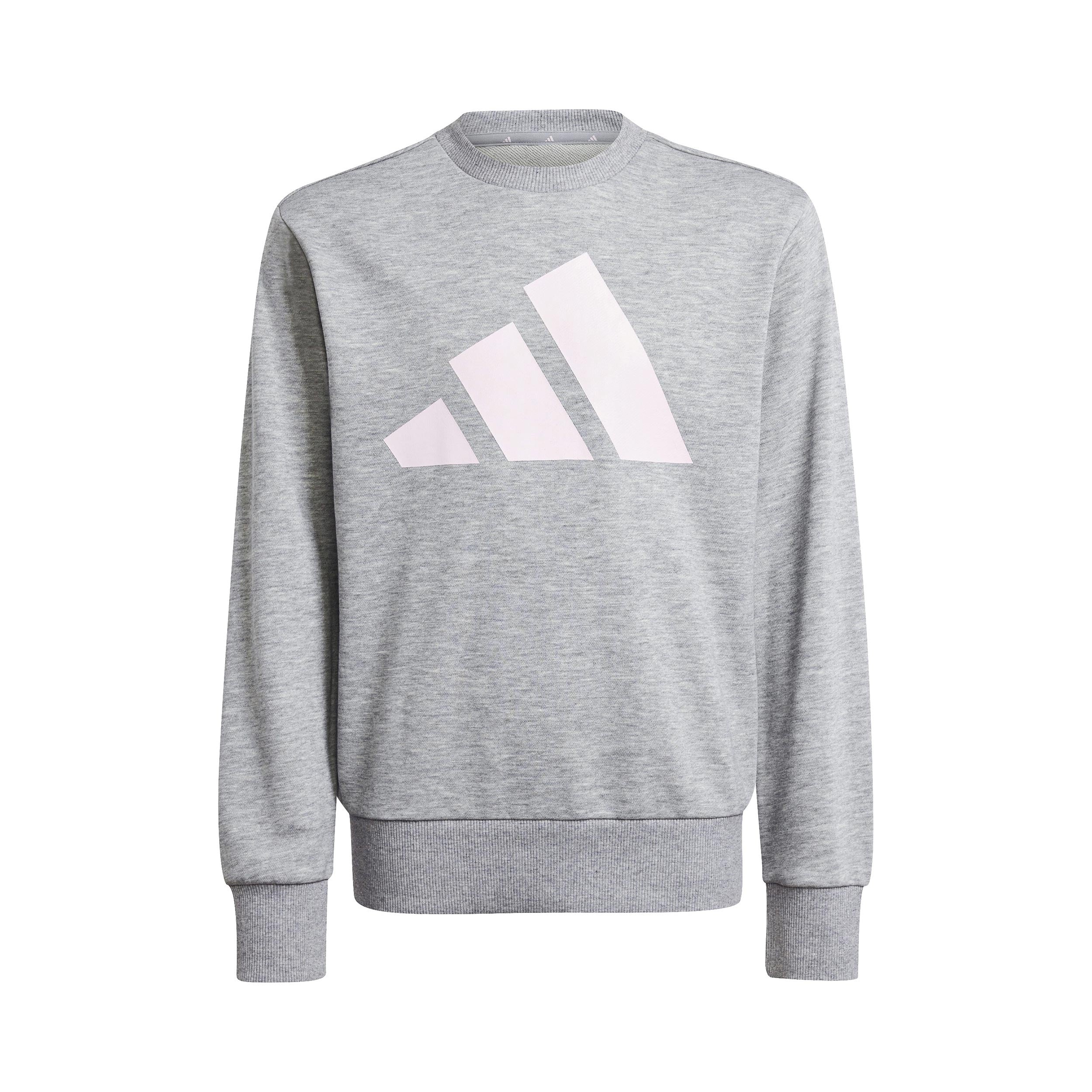 adidas Essentials Sweatshirt Kinder-Grau,Weiß