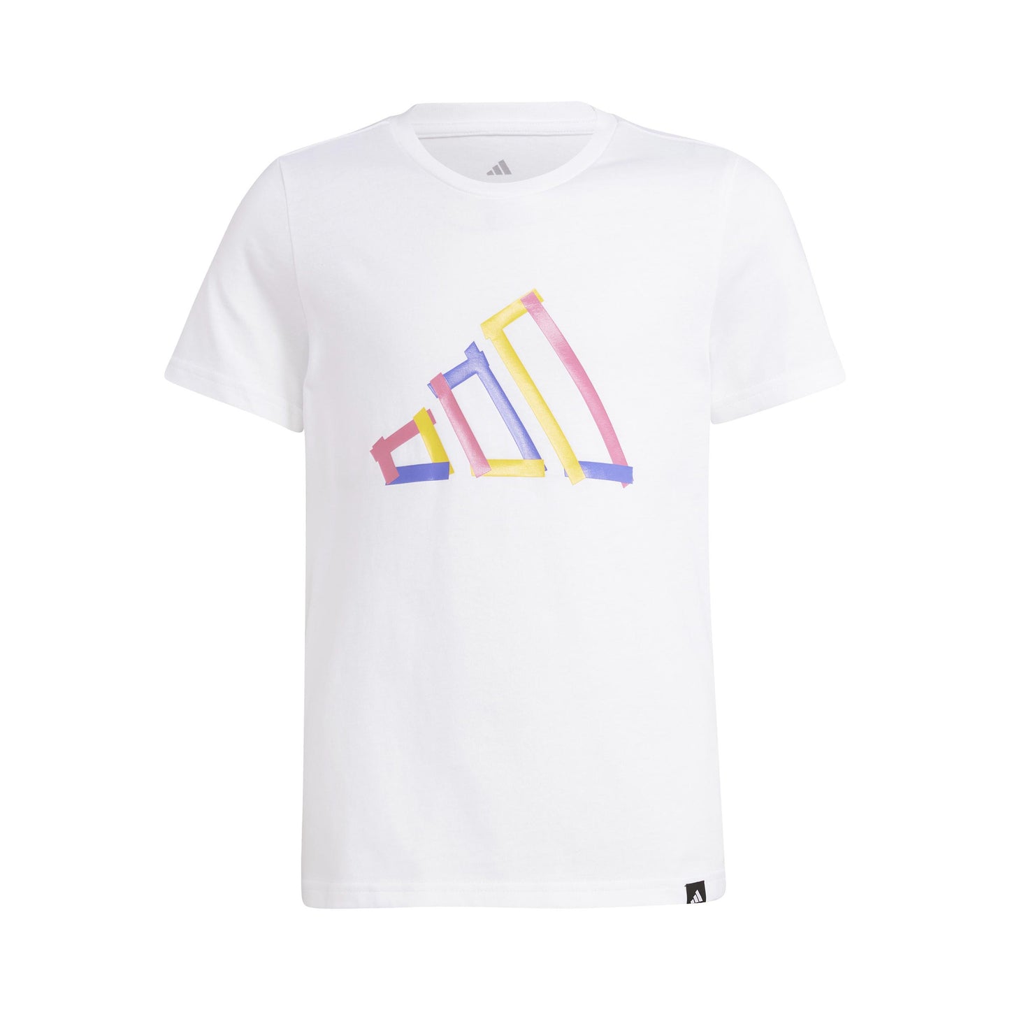 adidas Graphic T-Shirt Kids-White,Multicoloured