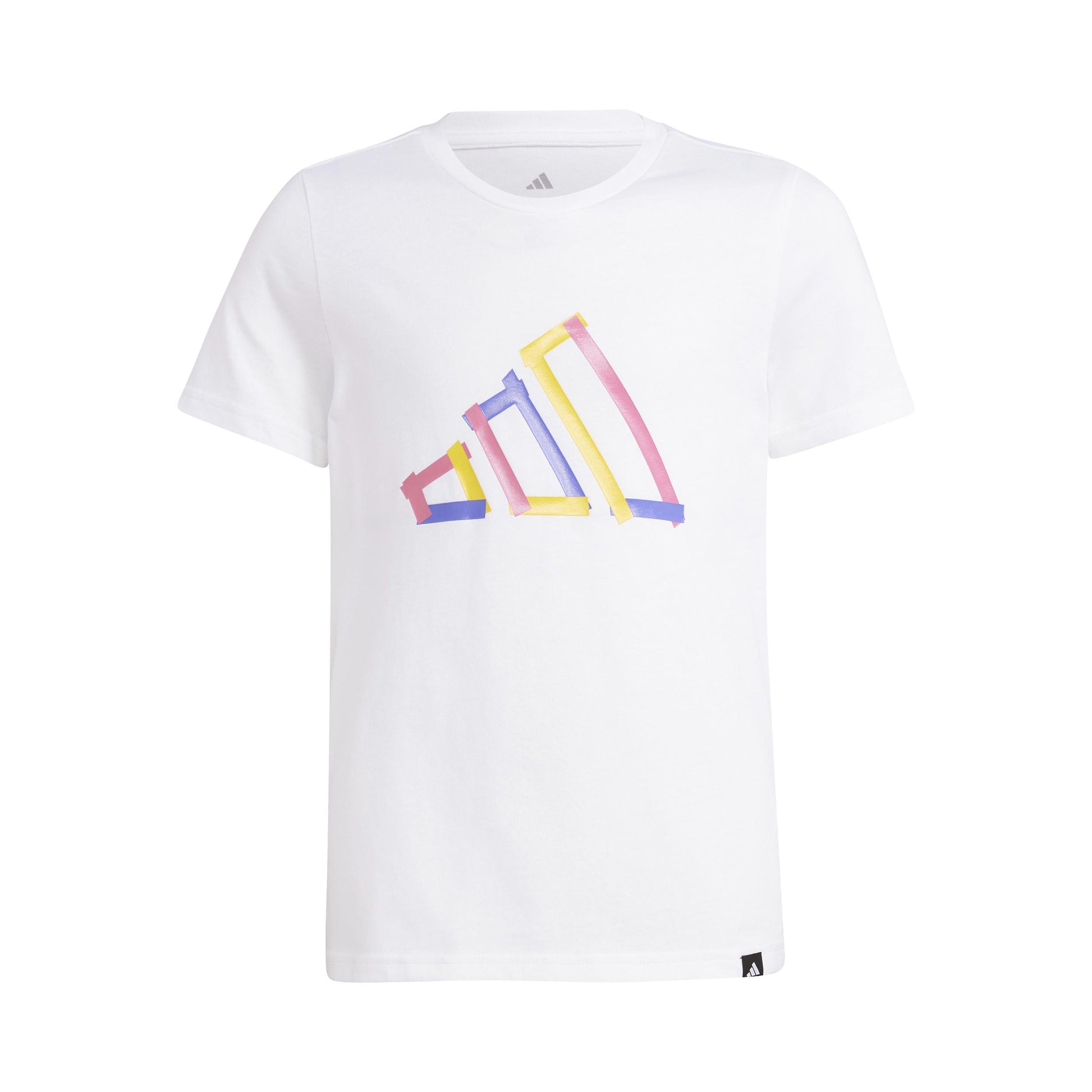 adidas Graphic T-Shirt Kids-White,Multicoloured