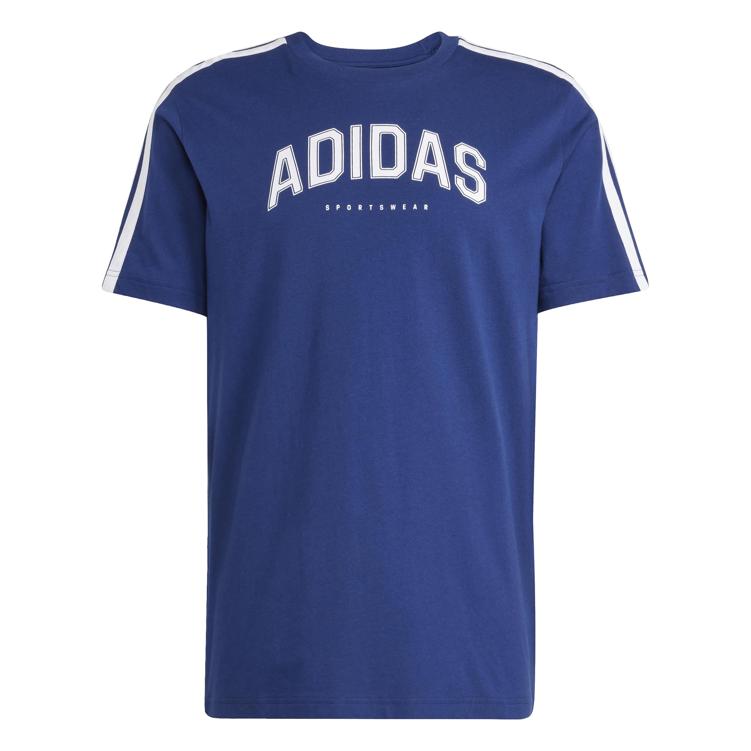 adidas Graphic T-Shirt Men-Dark Blue,White