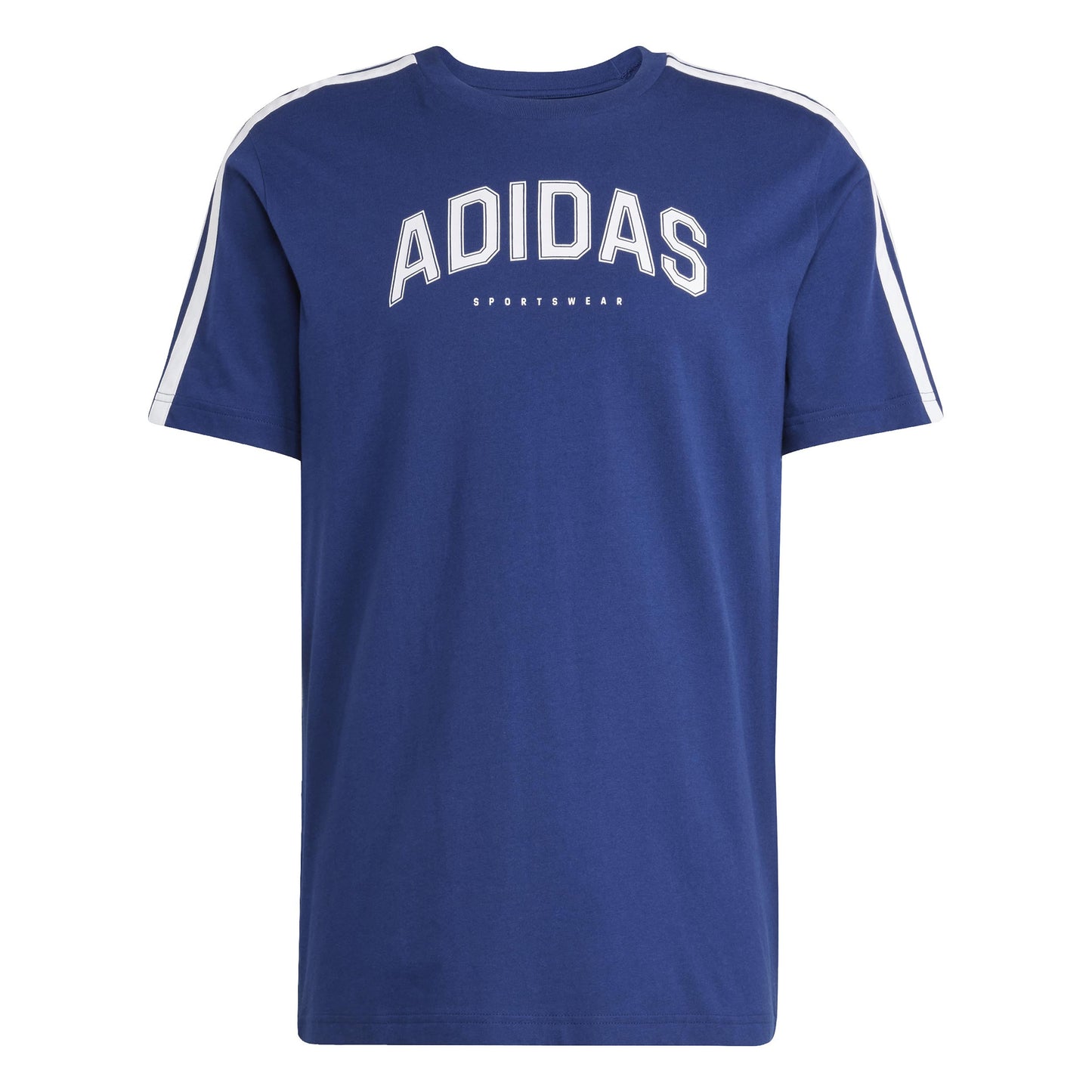 adidas Graphic T-Shirt Men-Dark Blue,White