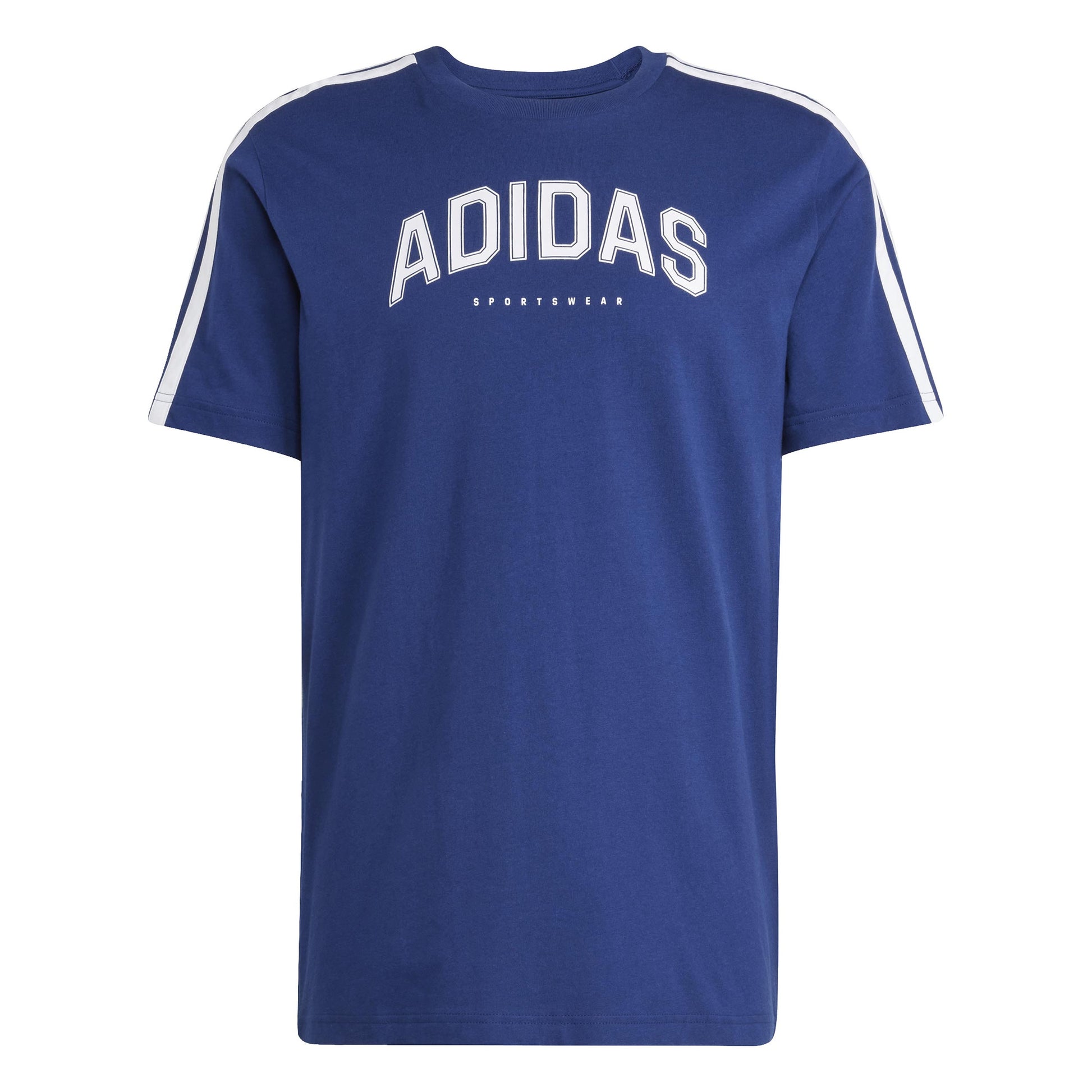adidas Graphic T-Shirt Men-Dark Blue,White