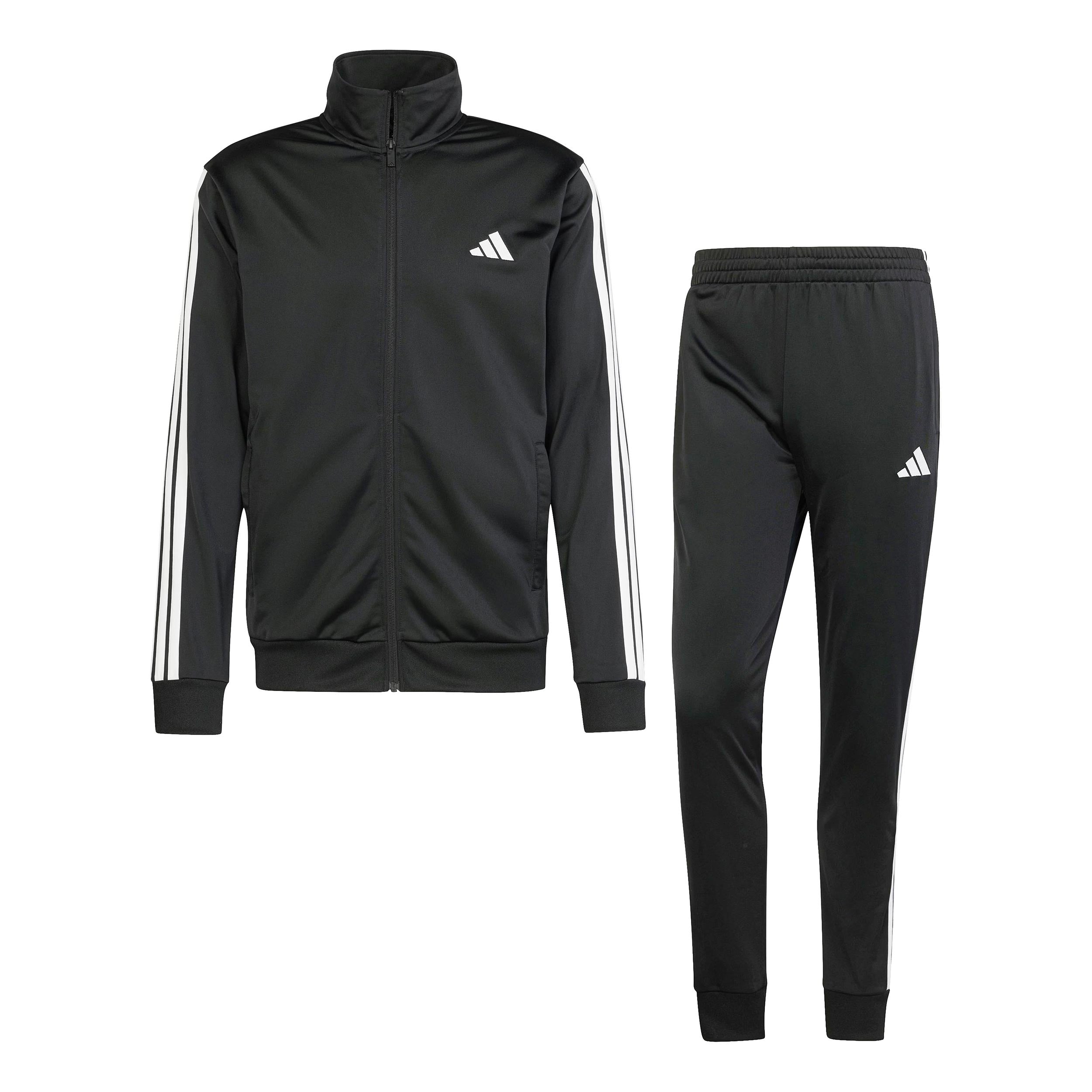 adidas 3Stripes Trainingsanzug Herren-Schwarz