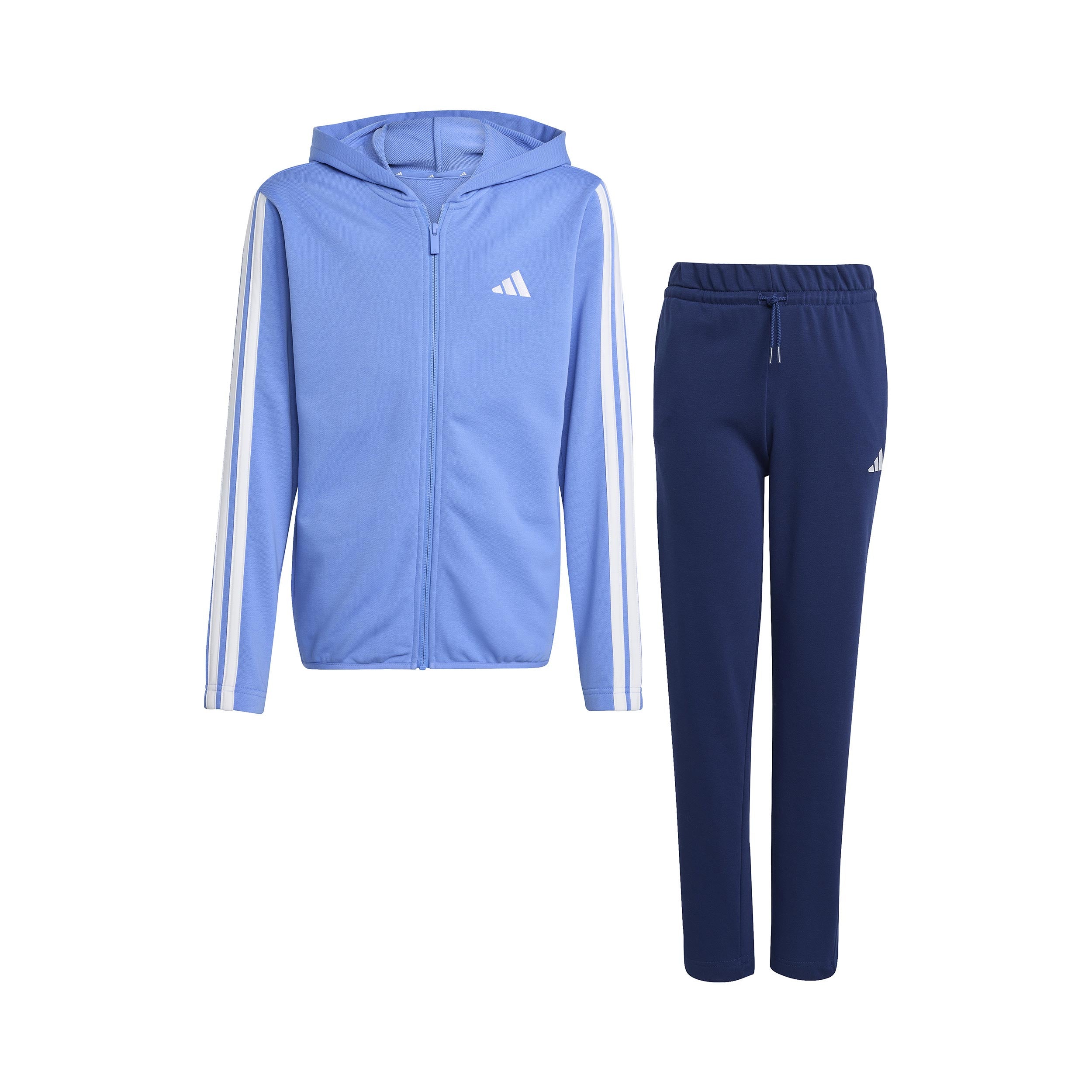 adidas Essentials Tracksuit Kids-light blue, dark blue