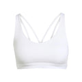 All Me Essentials Mid Support Sport-BH Damen - weiß