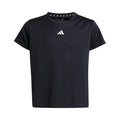 Essentials Training T-Shirt Kinder - schwarz, weiß