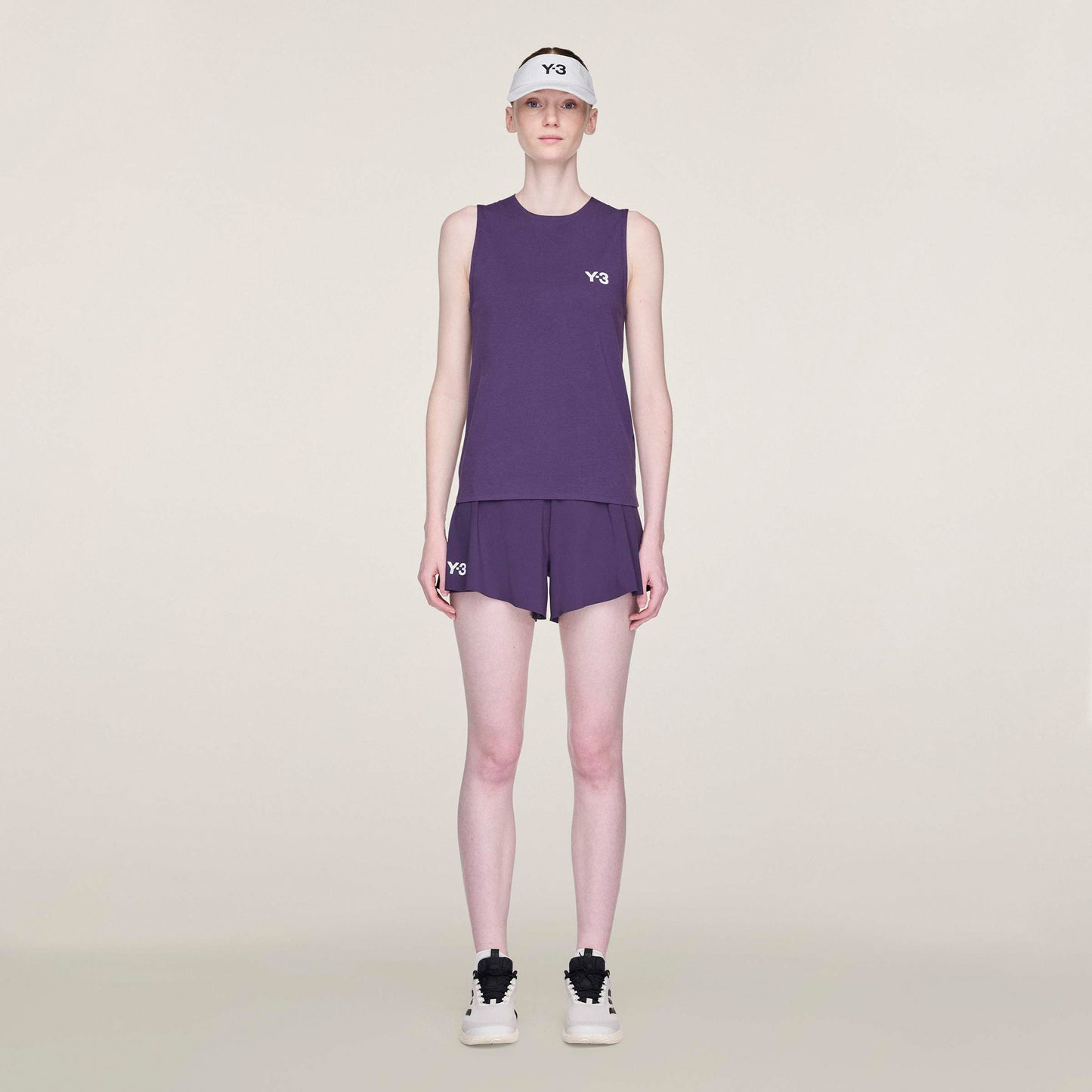 adidas Y-3 Match Shorts Damen-Lila