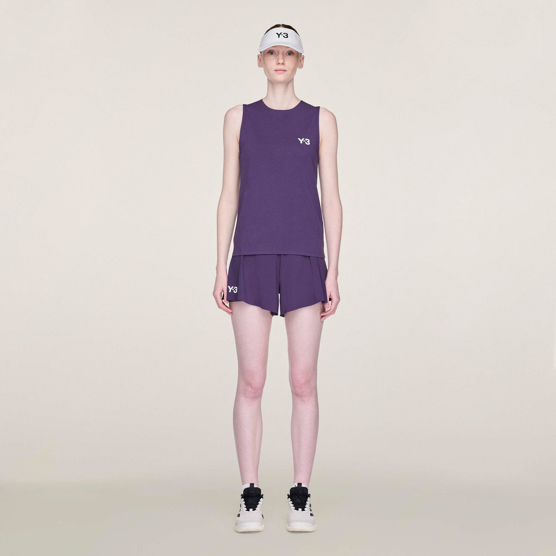 adidas Y-3 Match Shorts Damen-Lila
