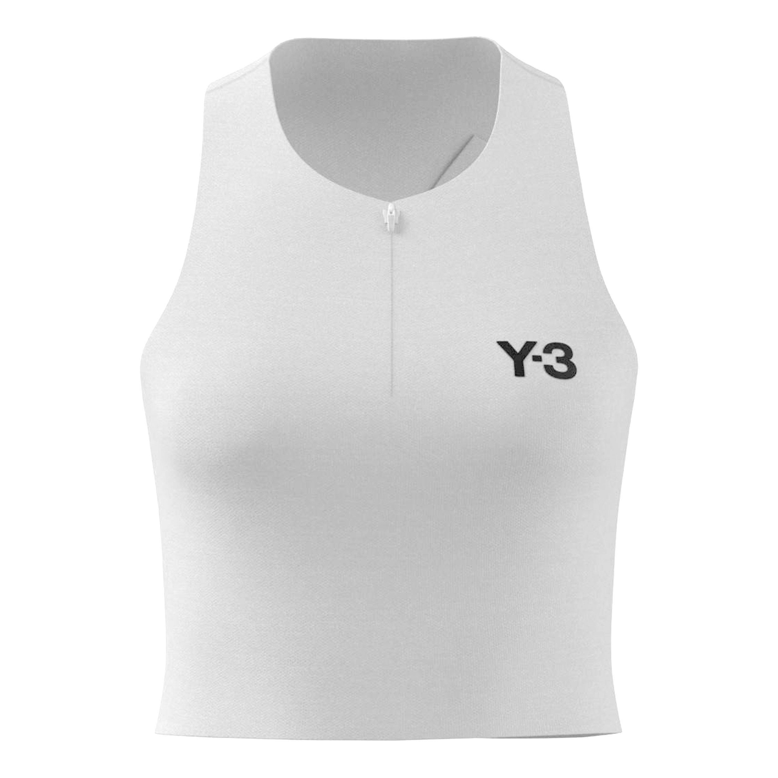 adidas Y-3 Crop Tank Top Women-Grey