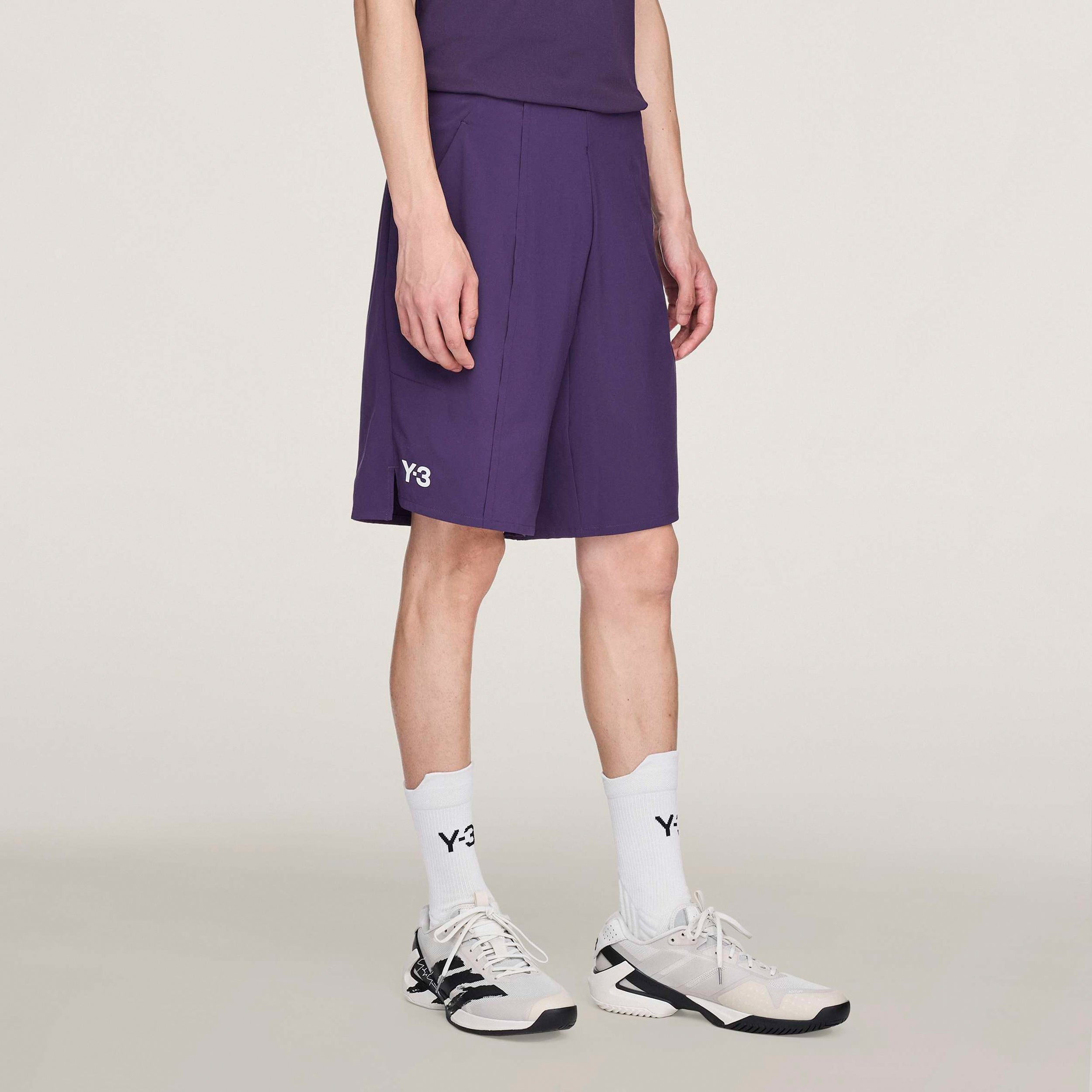 YK128 Y-3 Ergo Shorts Men-Violet | Tennis-Point