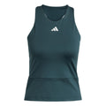 Y- Midi Tank Top Women - dark green