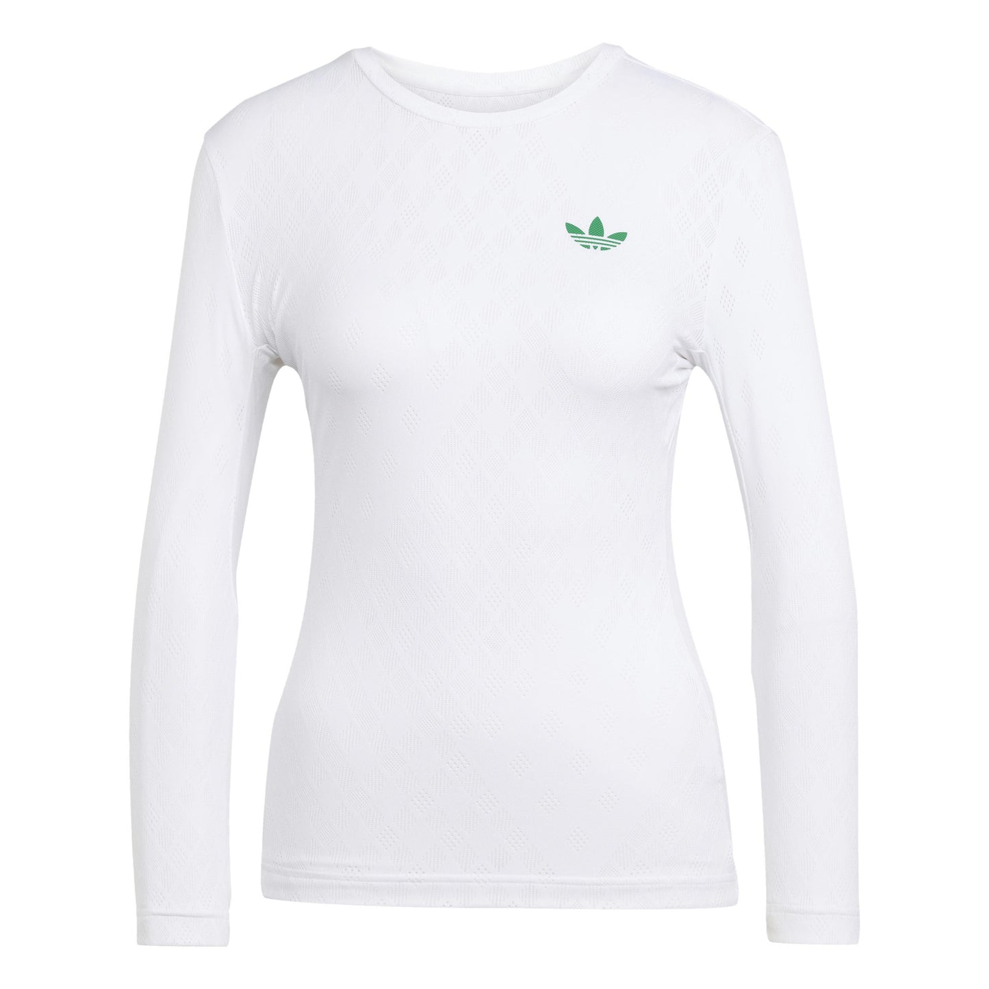 adidas 3/4 Pro Longsleeve Damen-Weiß