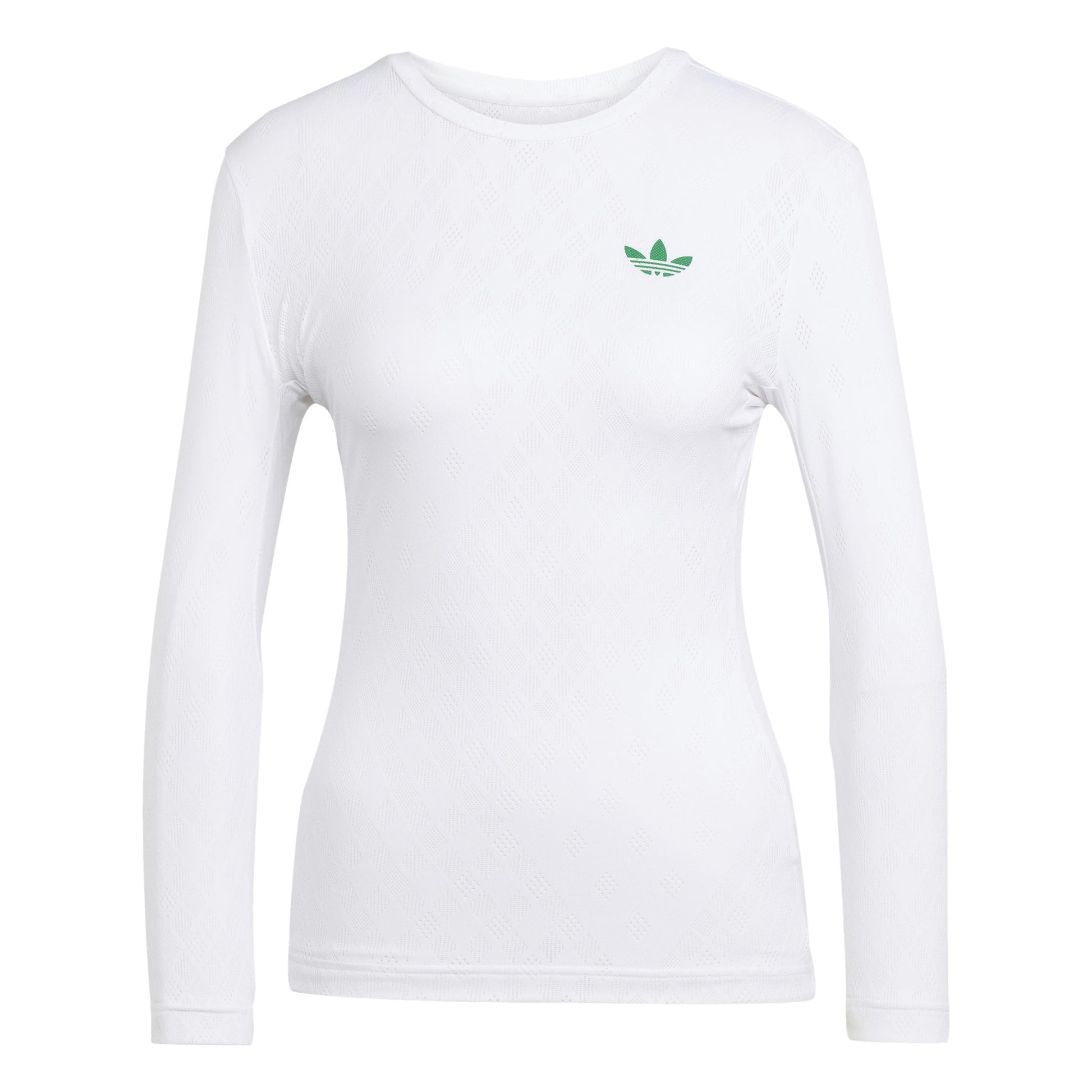 adidas 3/4 Pro Longsleeve Damen-Weiß