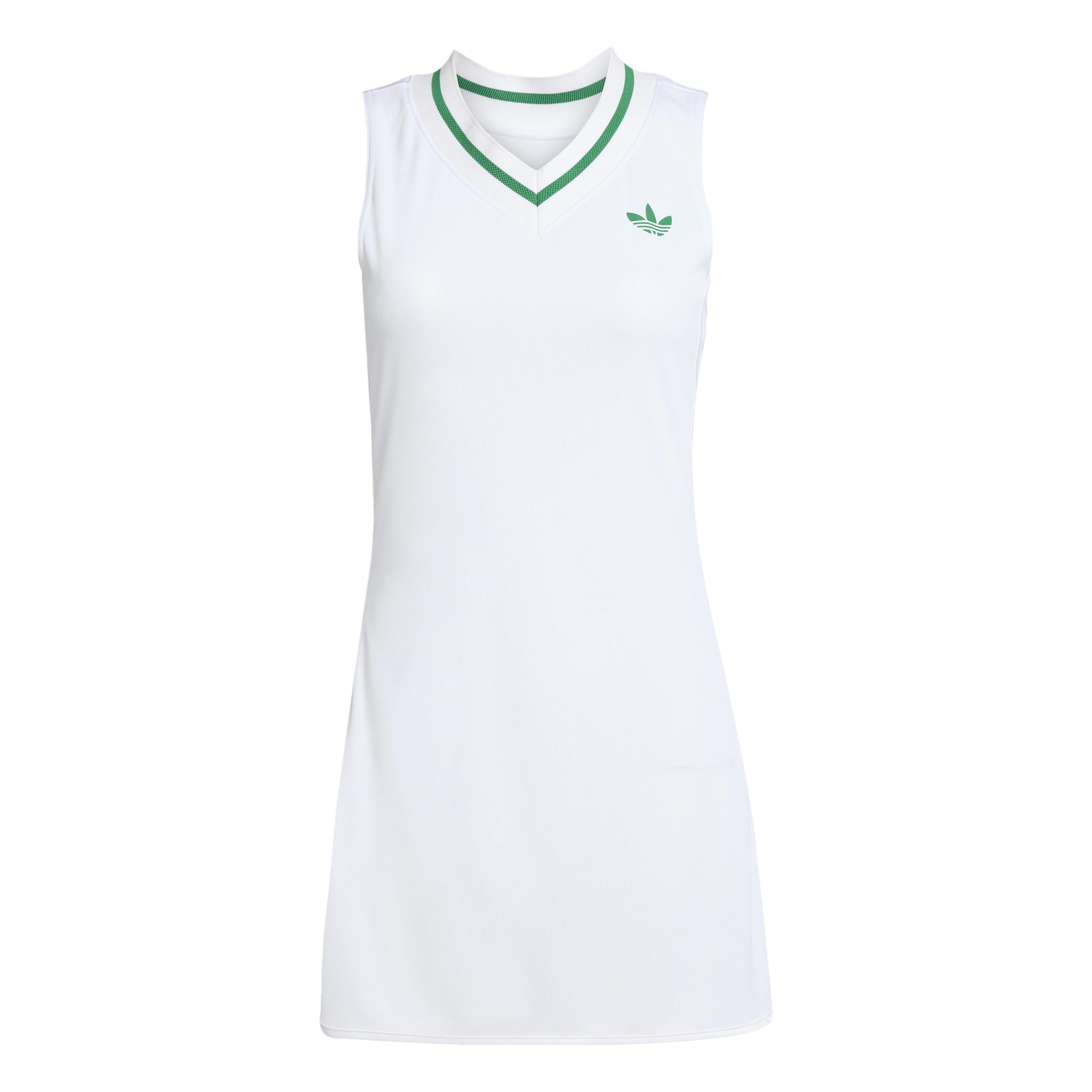 adidas Wow Pro Kleid Damen-Weiß,Grün