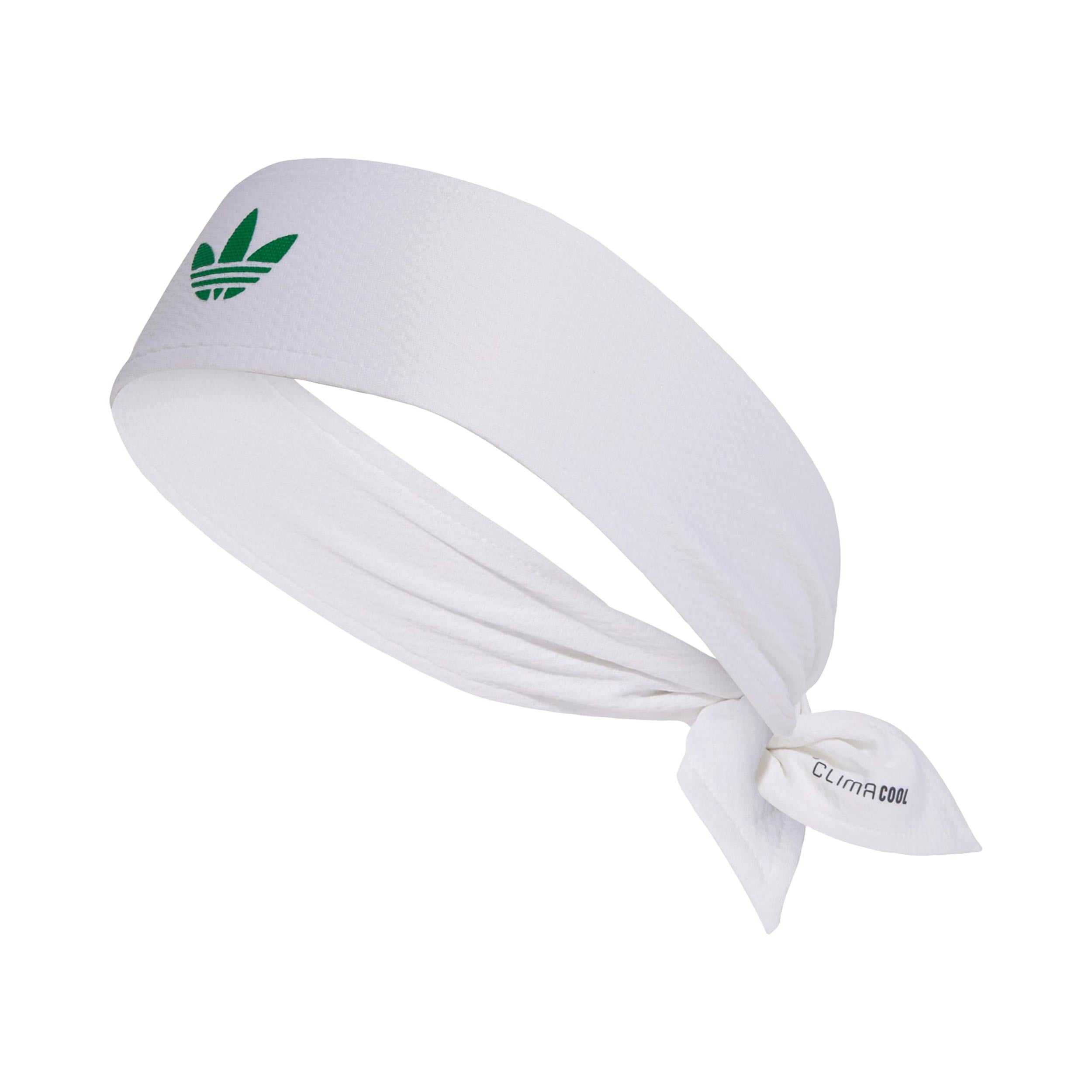 adidas Tieband Bandana Unisex - white, green